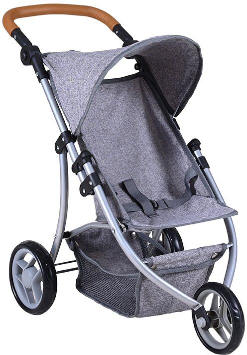 Knorrtoys® Poppenbuggy Lio - Stone Brown