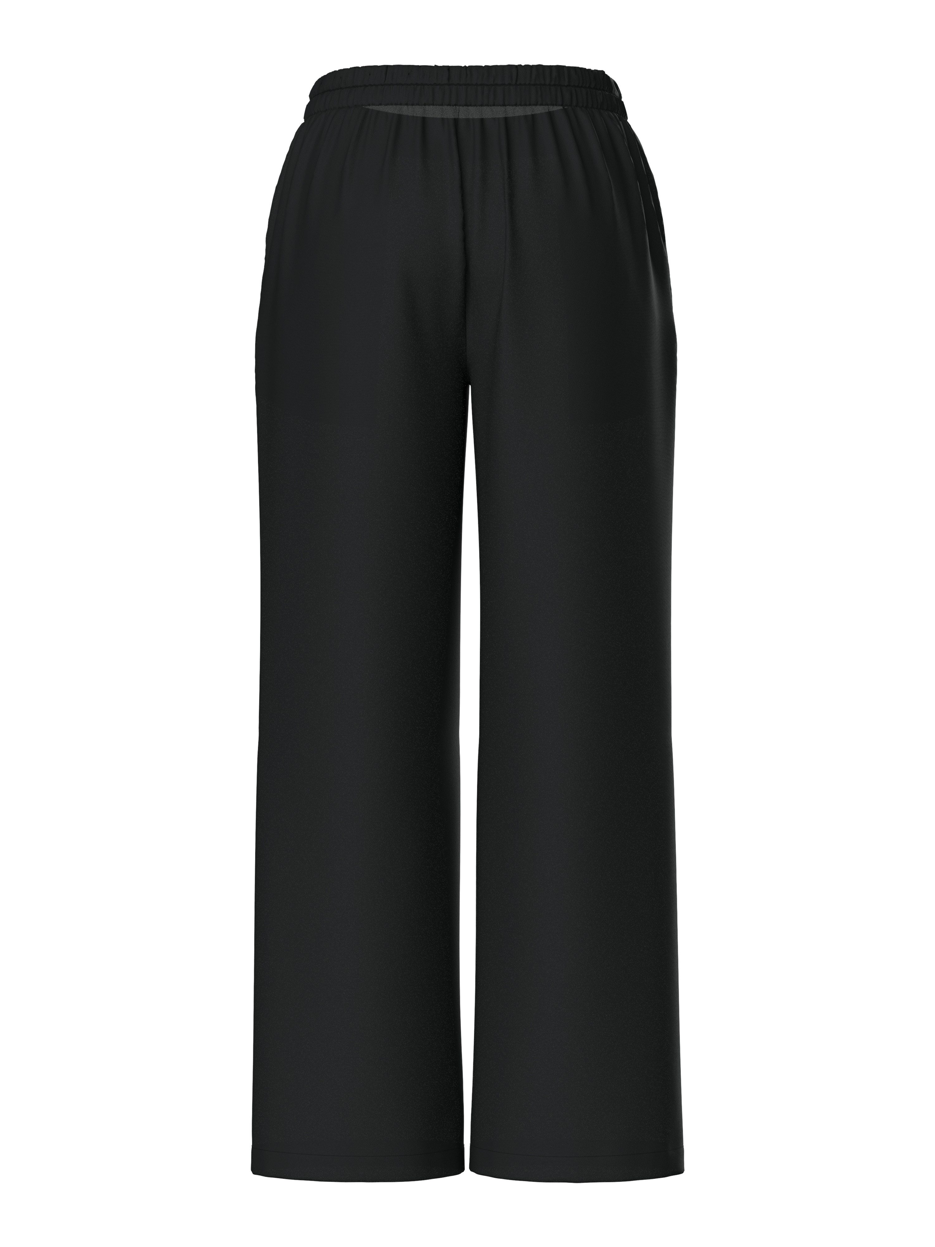 pieces Pantalon PCBOSELLA HW WIDE PLAIN PANT NOOS