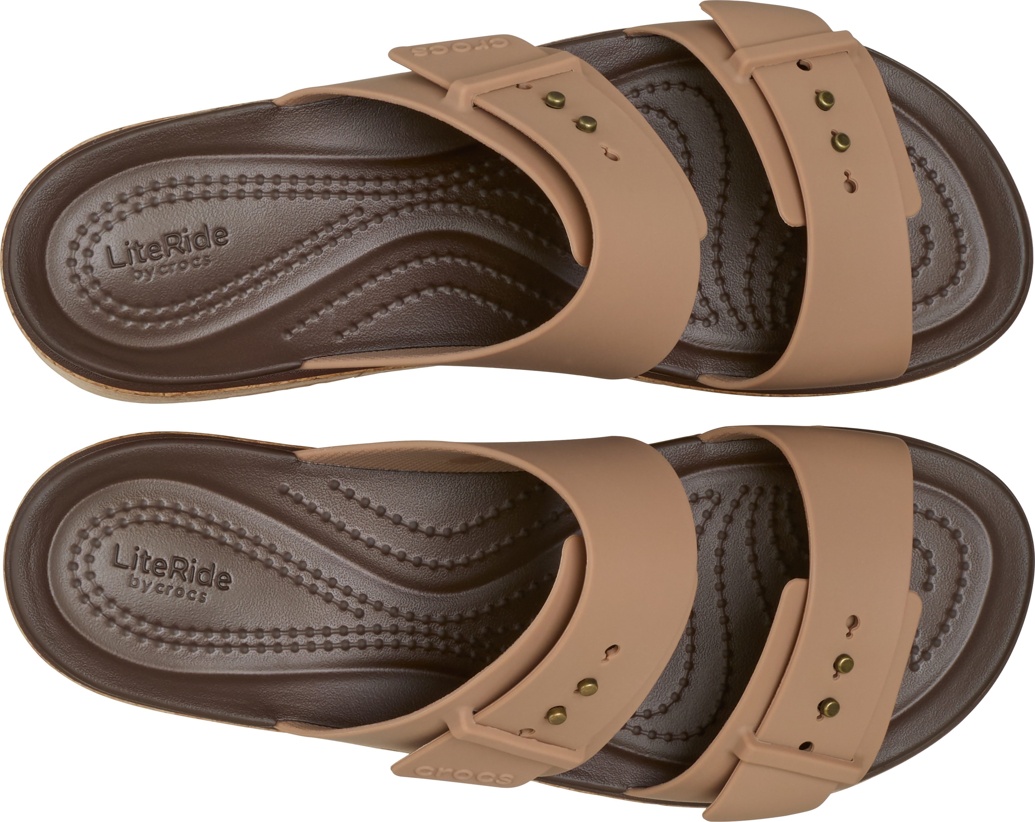 Crocs Sleehakmuiltjes Brooklyn Cork Buckle