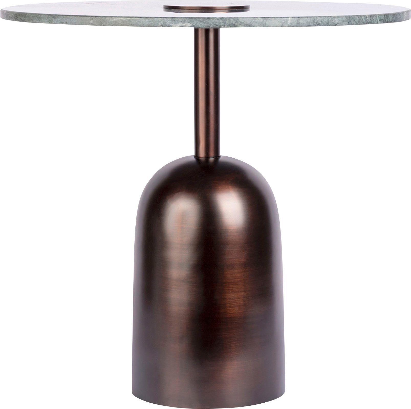 Kayoom Bijzettafel Harriet, luxe tafelblad van 100% marmer Tafelblad van marmer, stabiel frame van ijzer (1 stuk)