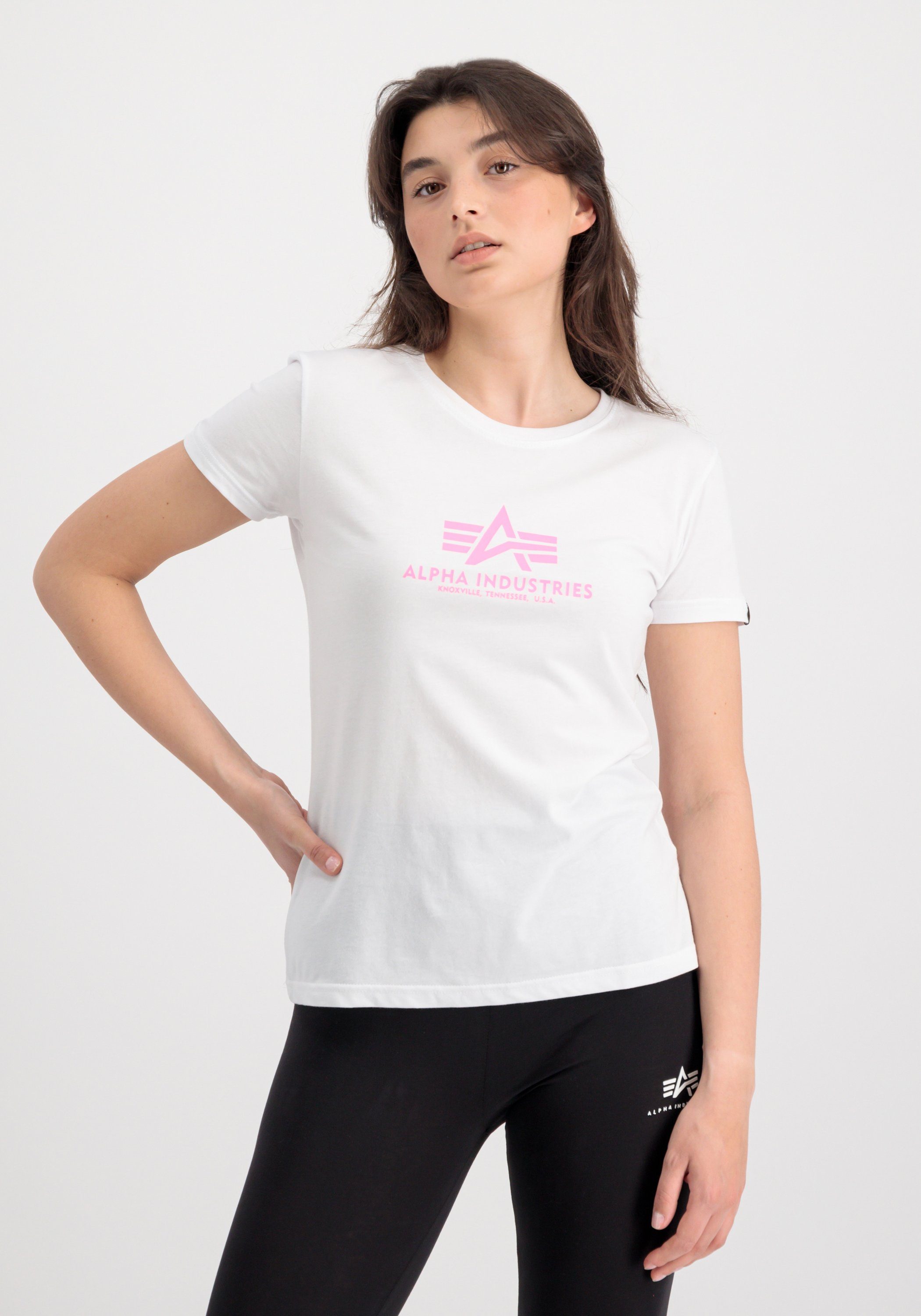 Alpha Industries T-shirt Women T-Shirts New Basic T Wmn Neon Print