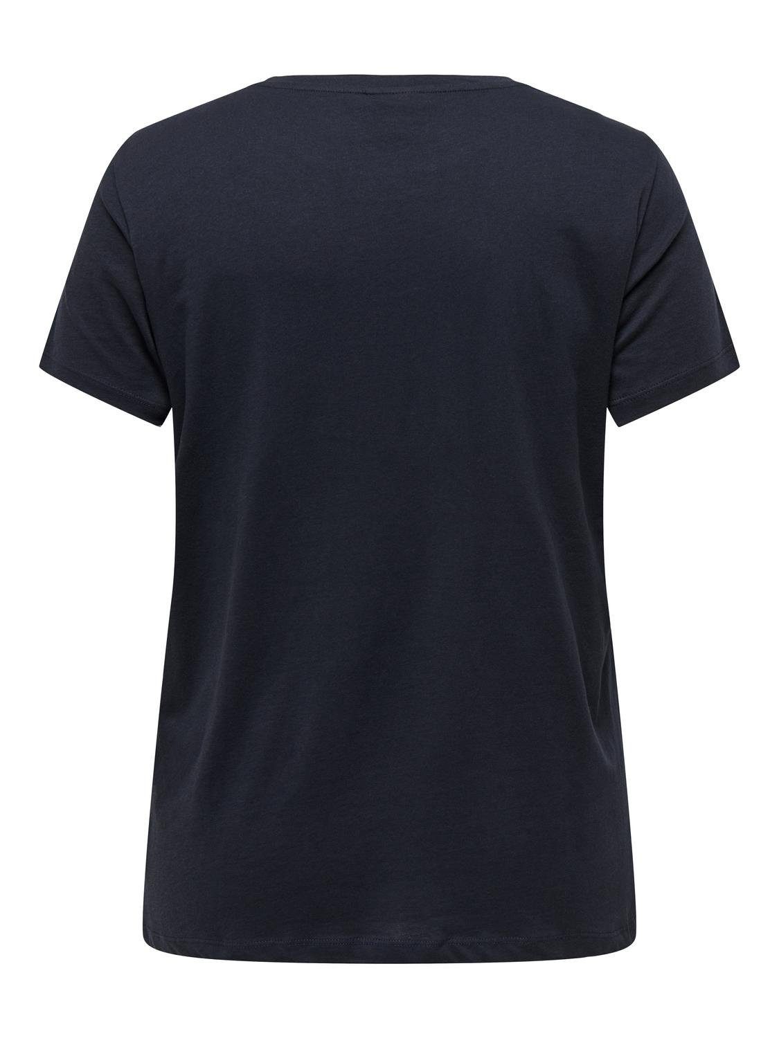 ONLY CARMAKOMA Shirt met korte mouwen CARXMAS SS REG. TEE JRS