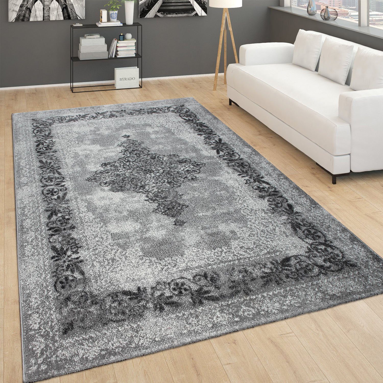 Paco Home Vloerkleed Alabama 371 Korte pool, oriënt-look, vintage-design