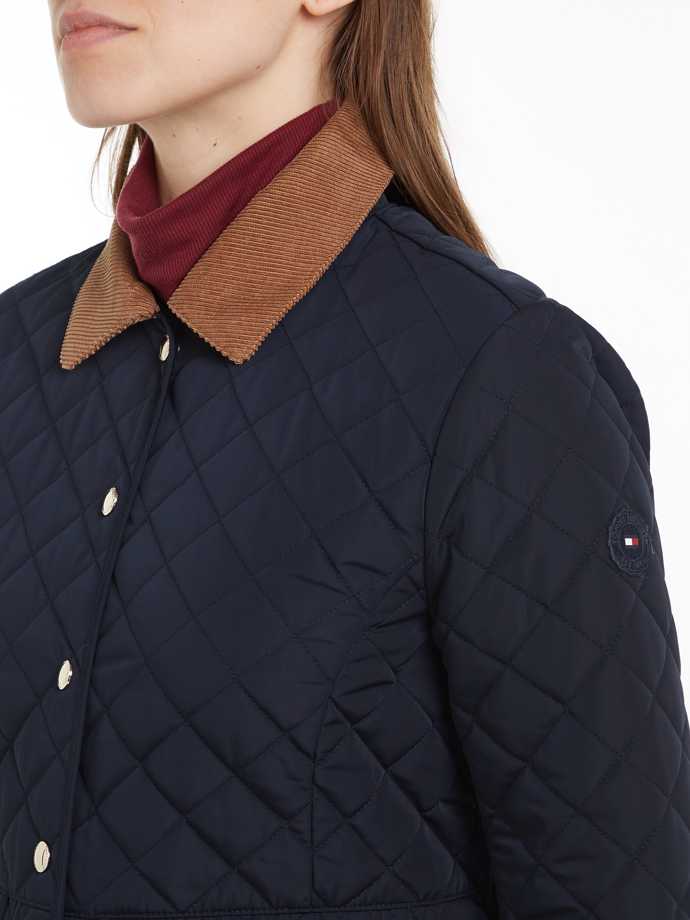 Tommy Hilfiger Gewatteerde jas met gestempeld logo