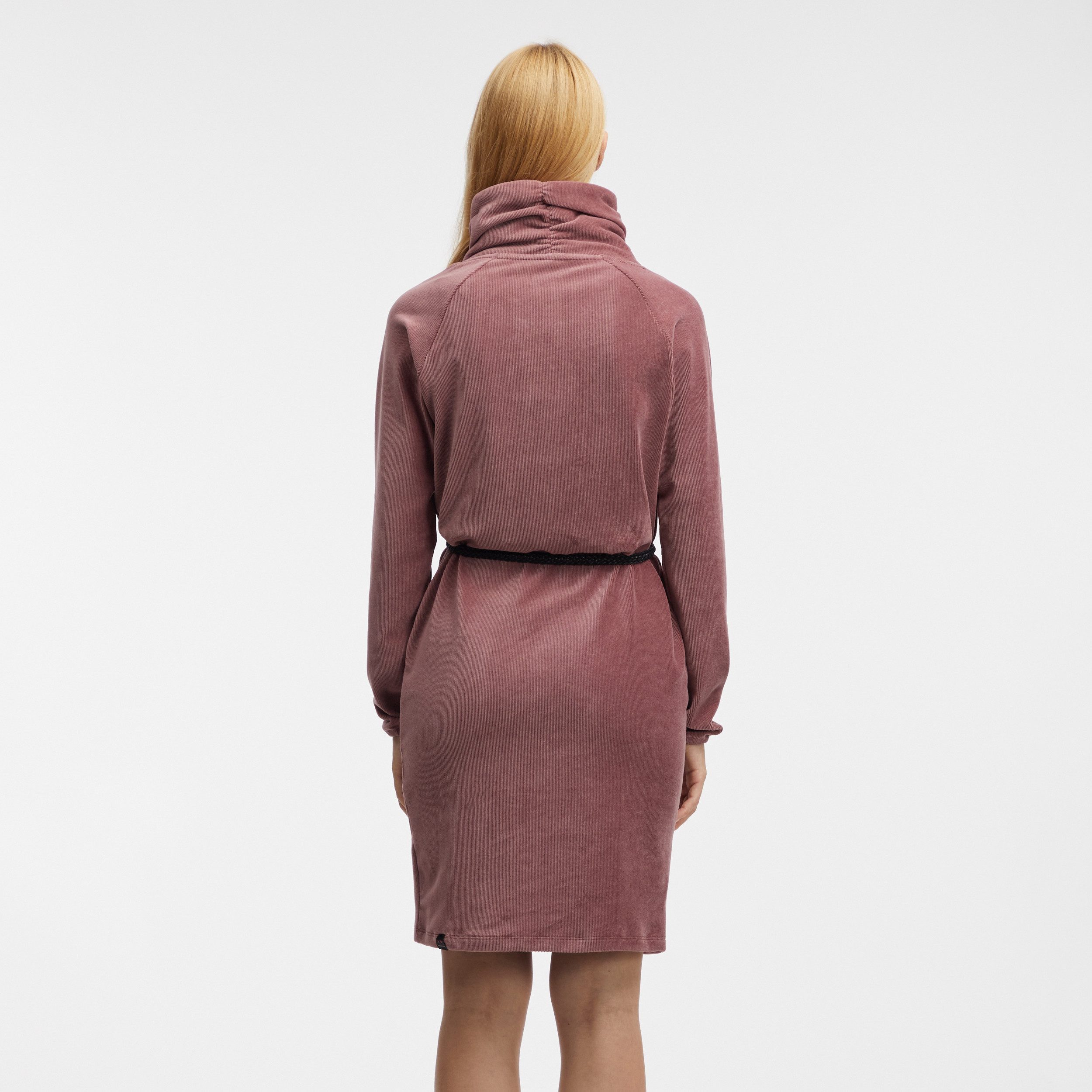 Ragwear Sweatjurk BELITA geribbelde cordlook (2-delig, Met een afneembare riem)