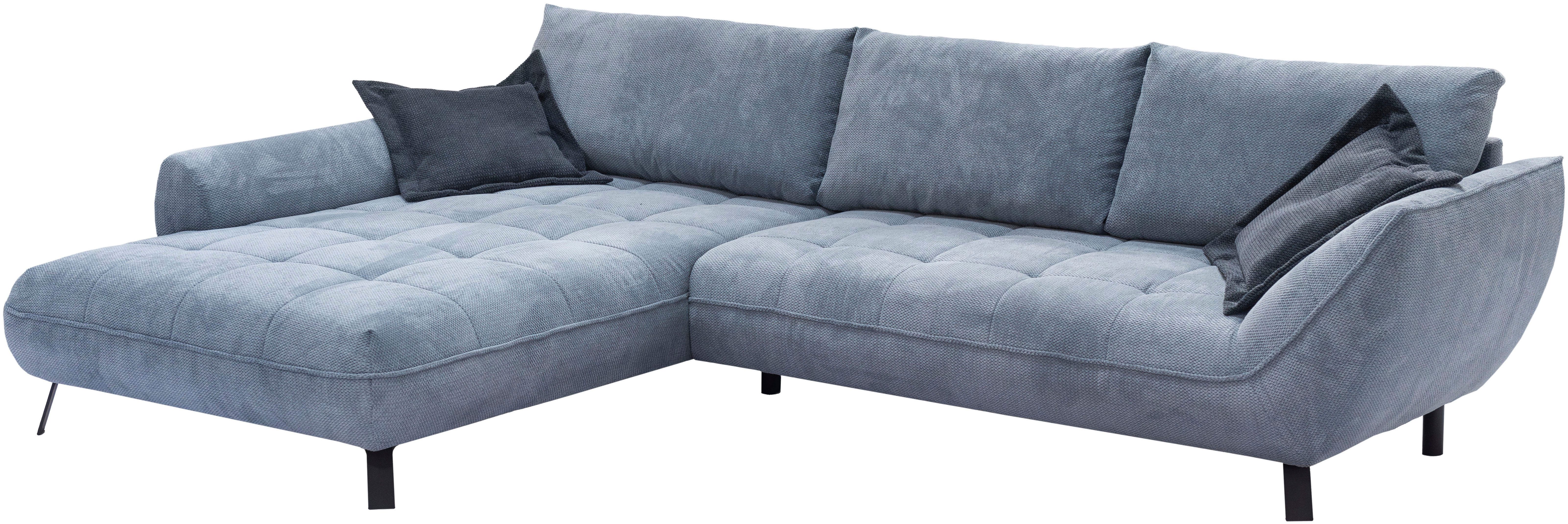 exxpo - sofa fashion Hoekbank Biarritz modern en elegant mega bank met geweldig zitcomfort, L-vorm