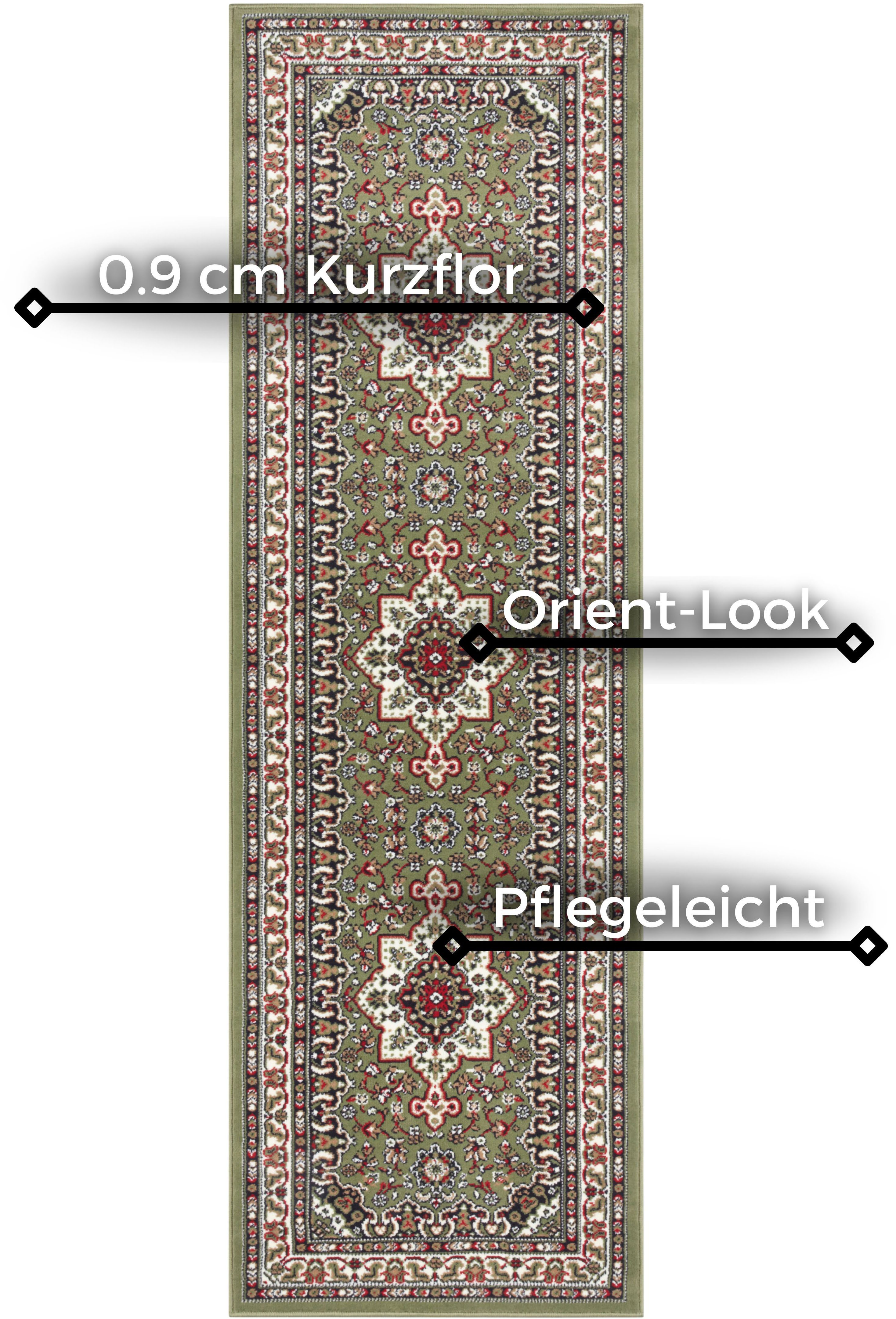 NOURISTAN Vloerkleed Parun Täbriz Kortpolig, orient, loper, vintage, eetkamer, woonkamer, gang