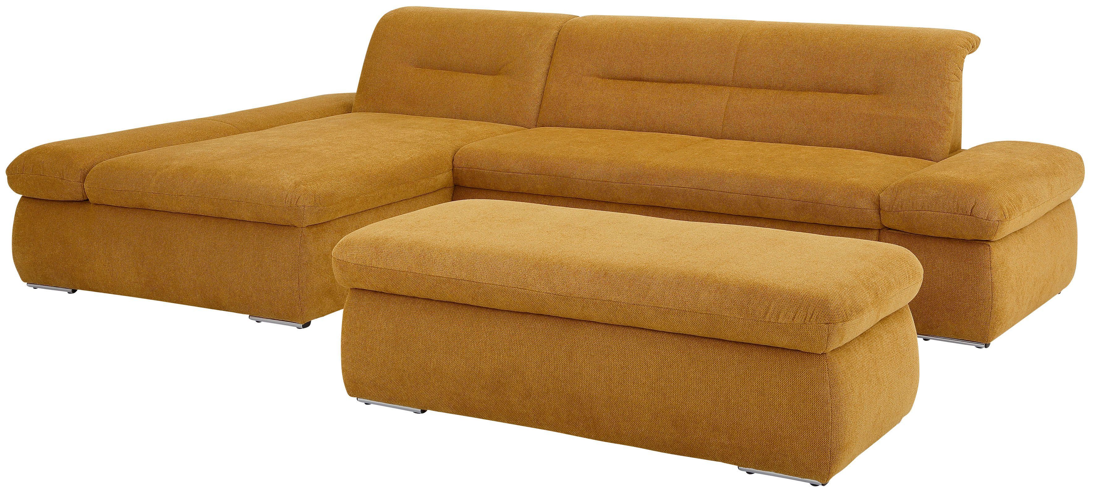 INOSIGN Hoekbank Avesa L-vorm Naar keuze met armleuningverstelling en slaapfunctie, bxdxh: 300x172x80cm