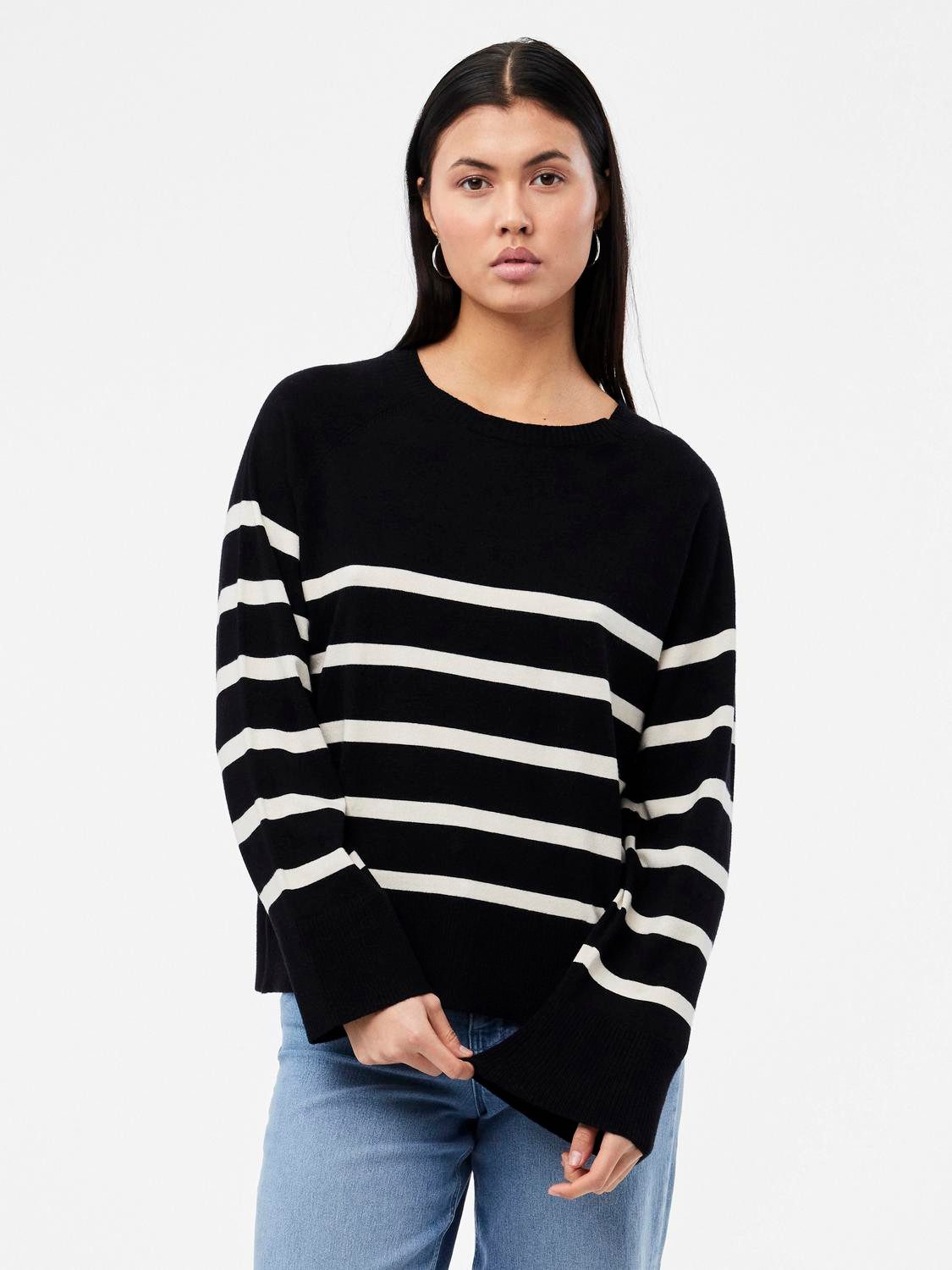 Pieces Trui met ronde hals PCSIA LS KNIT NOOS BC