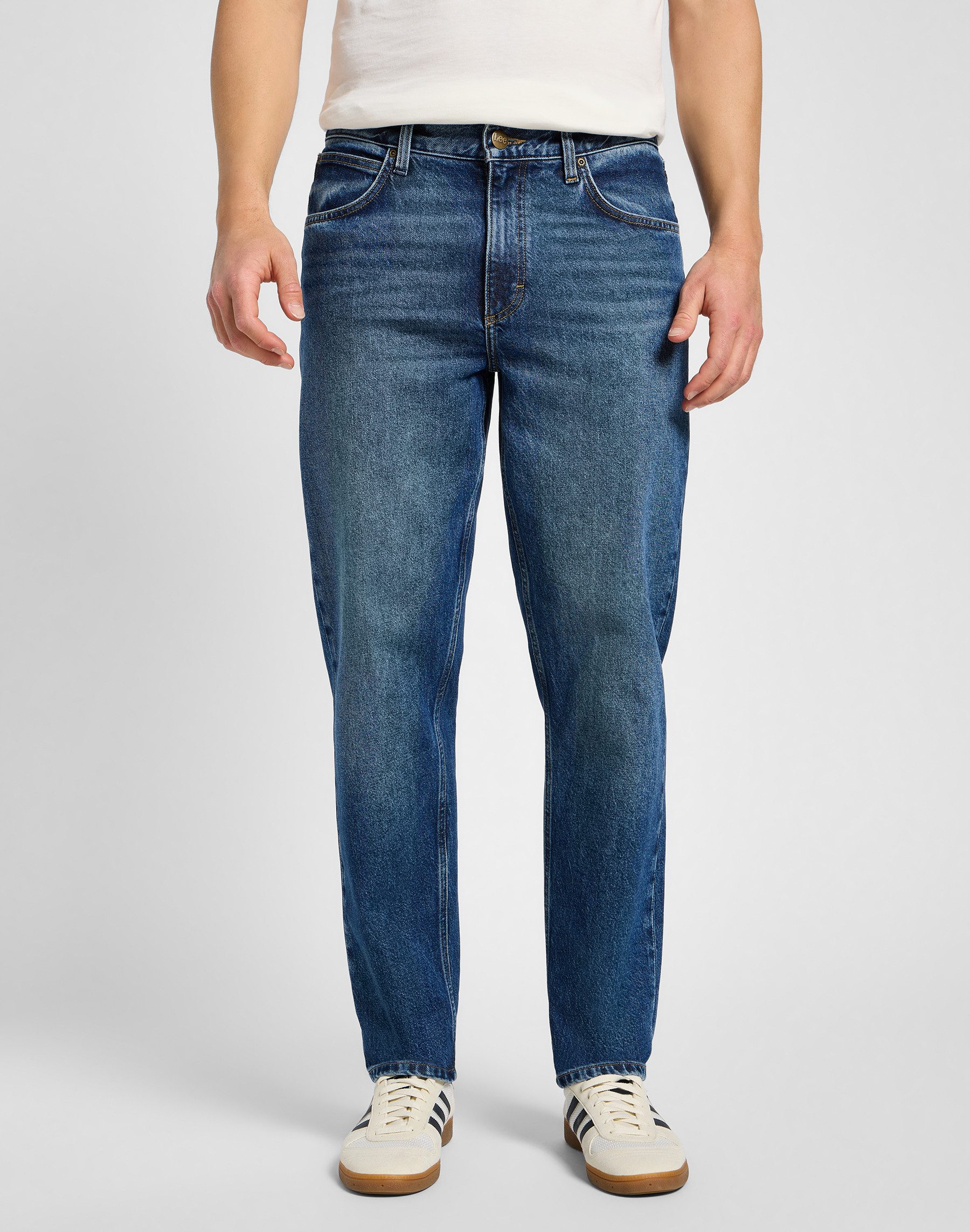 Lee Wijde jeans OSCAR heren jeans maat 36 blauw