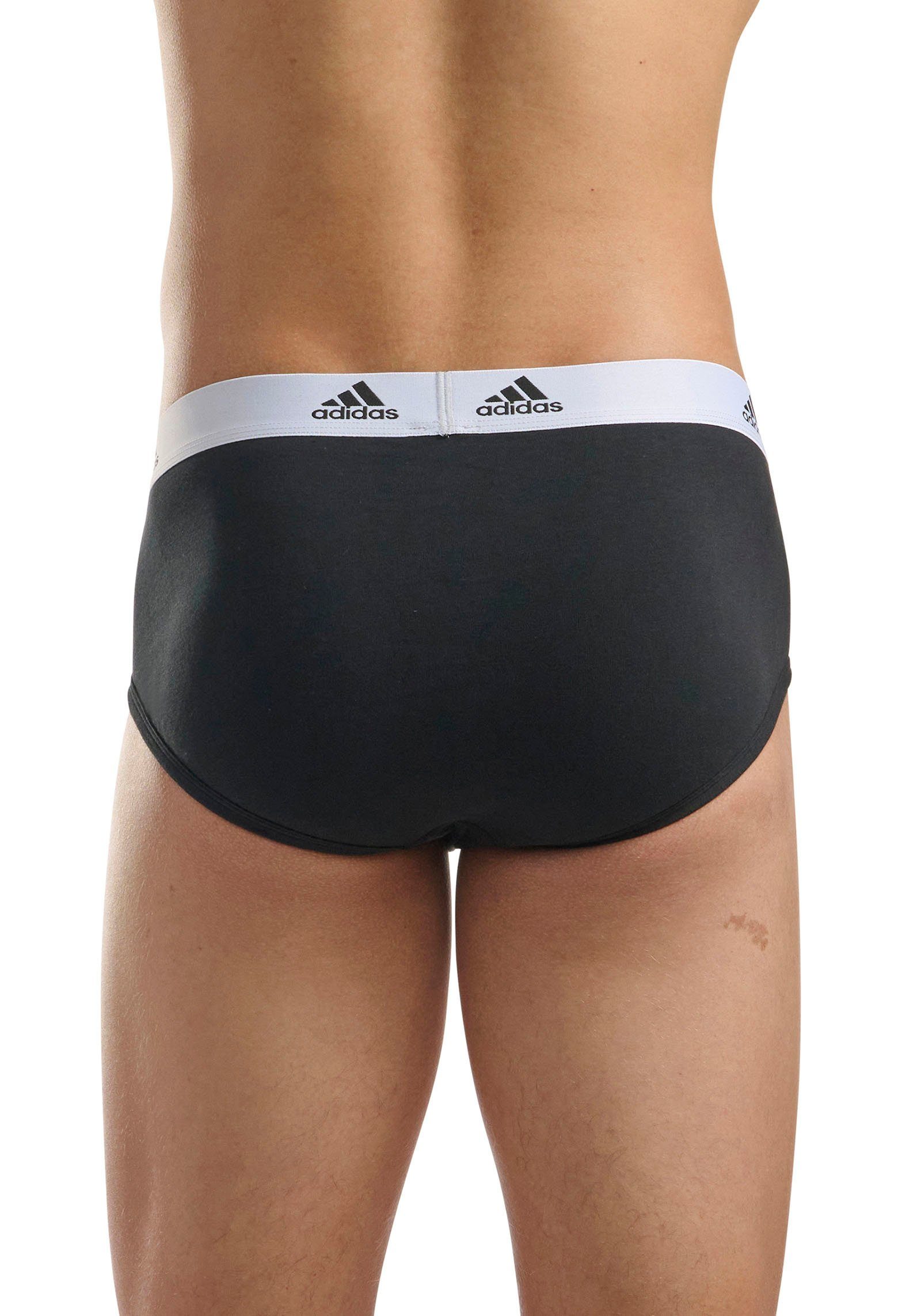 adidas Sportswear Slip Active Flex Cotton met vochtregulerende technologie (3 stuks)