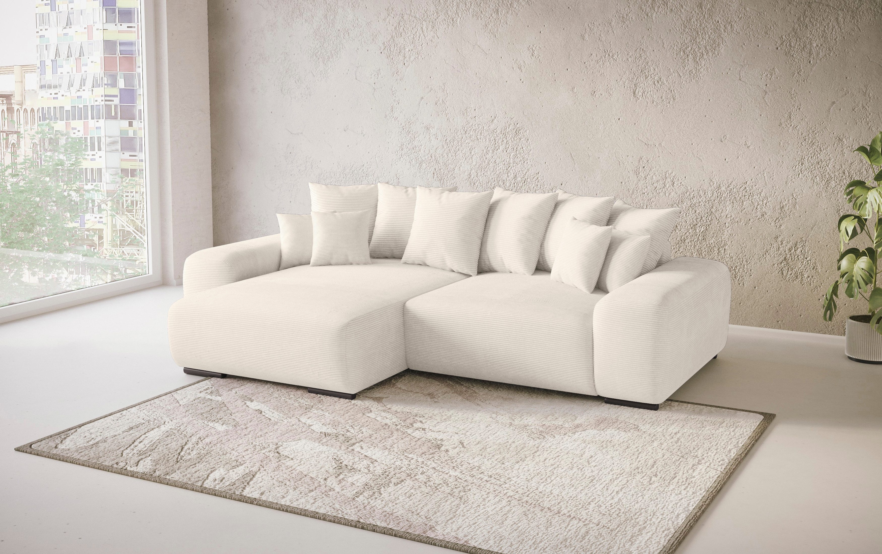Mr. Couch Hoekbank Sundance II, L-vorm met duraspring-pocketveringkern belastbaar tot 140 kg