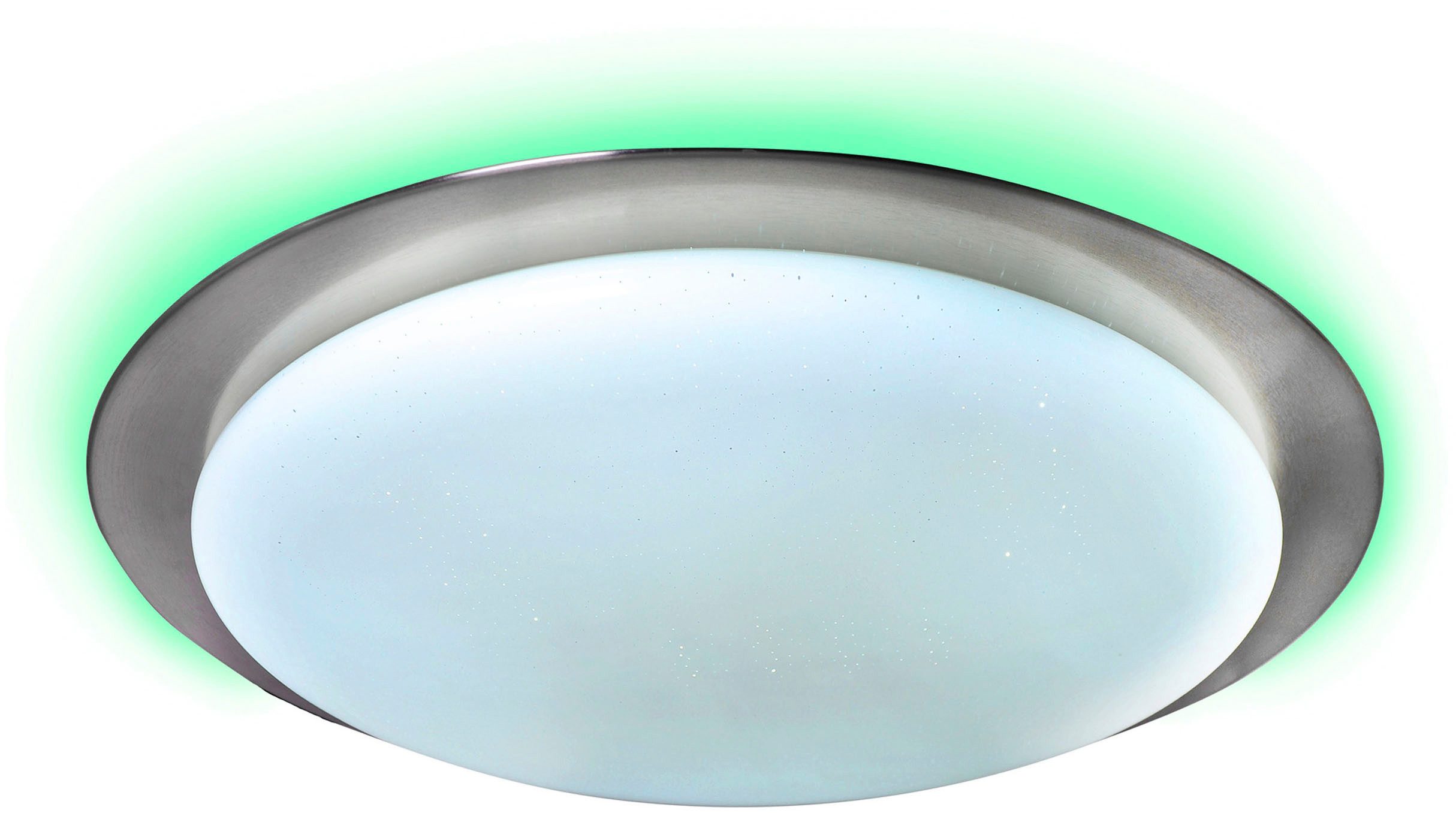 näve Led-plafondlamp Triëst Lampenkap kristaleffect, nachtlampje, CCT, RGB-frameverlichting, dimbaar (1 stuk)