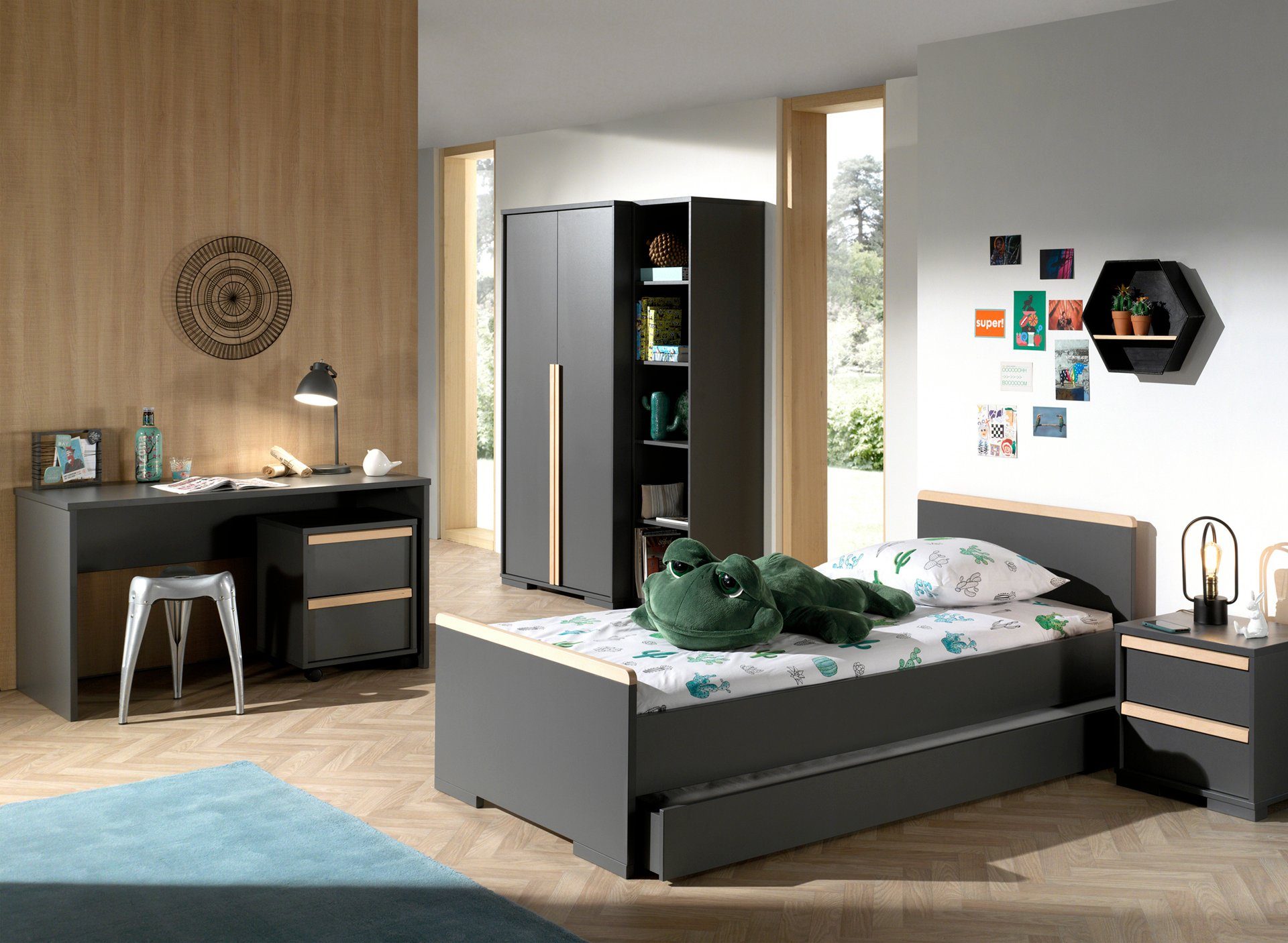 Vipack Bedlade Londen met melamine-oppervlak