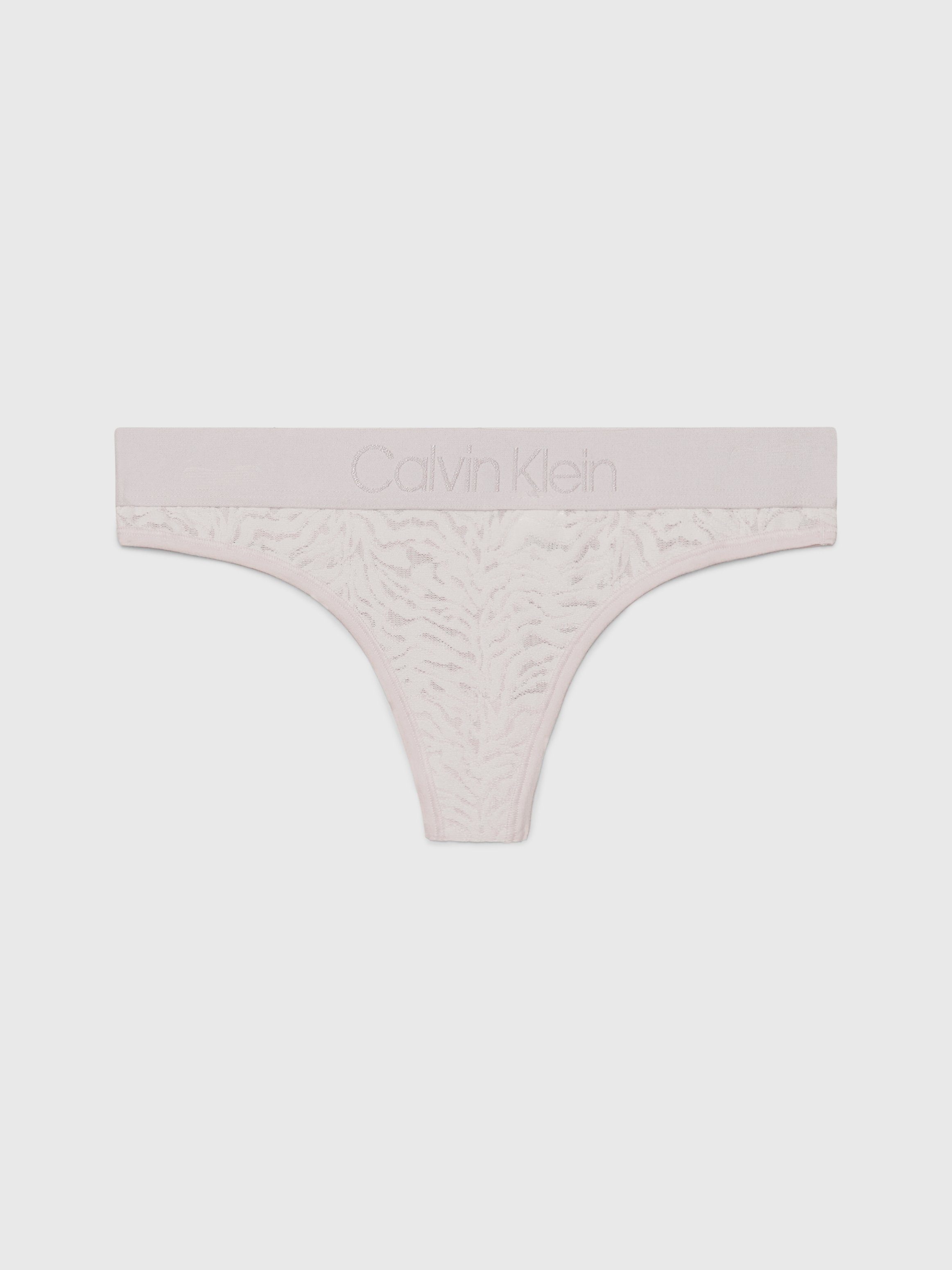 Calvin Klein String THONG met ck-logo op de tailleband