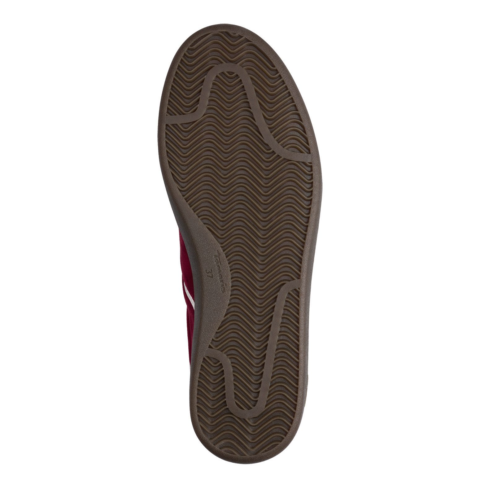 Tamaris Plateausneakers , vrijetijdsschoen, halfschoen, veterschoen met gepolsterde schacht