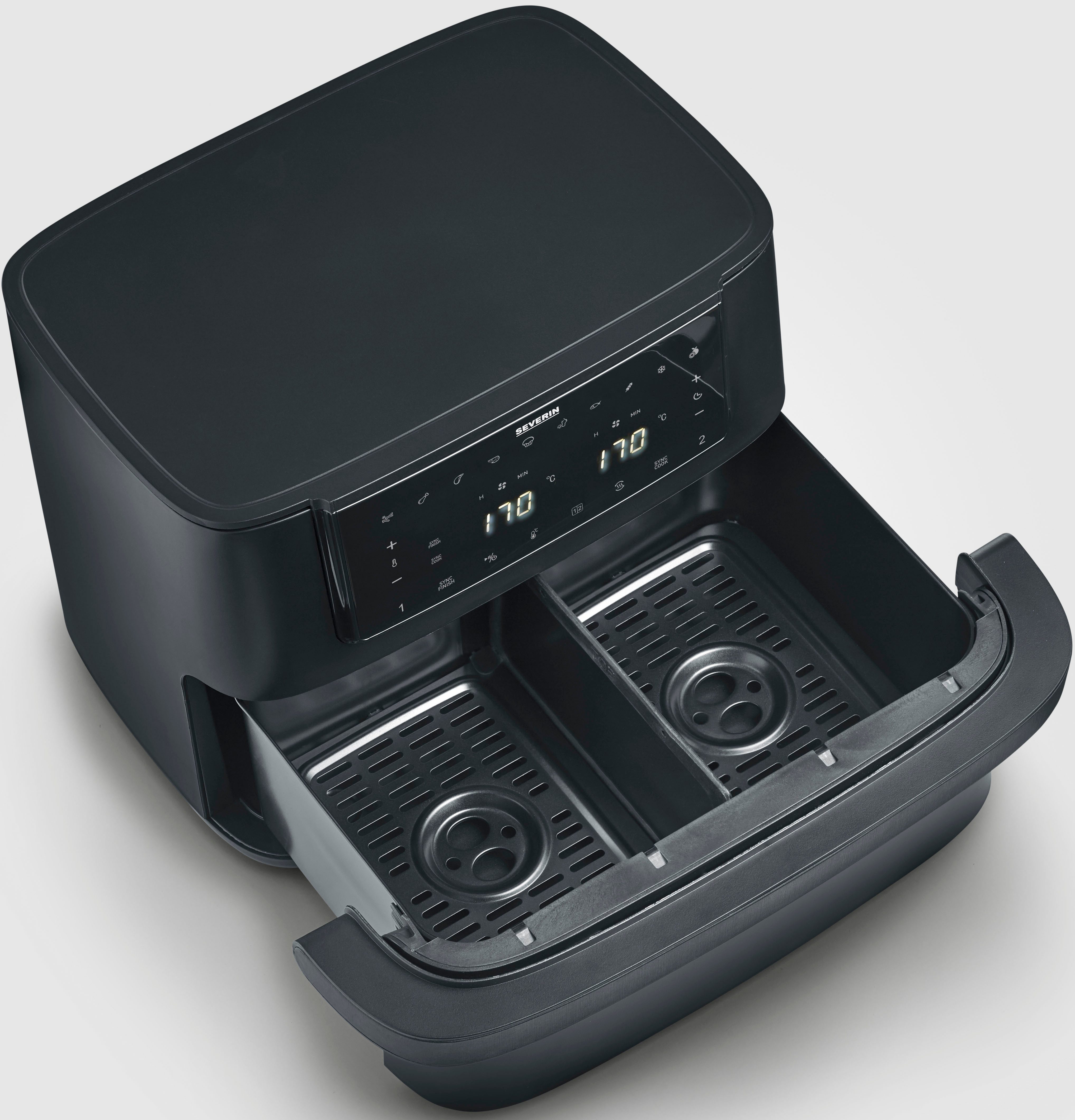 Severin Airfryer FR 2490 9 l "Flex Max Dual"