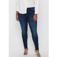 only carmakoma skinny fit jeans carlaola hw sk jns high waisted blauw
