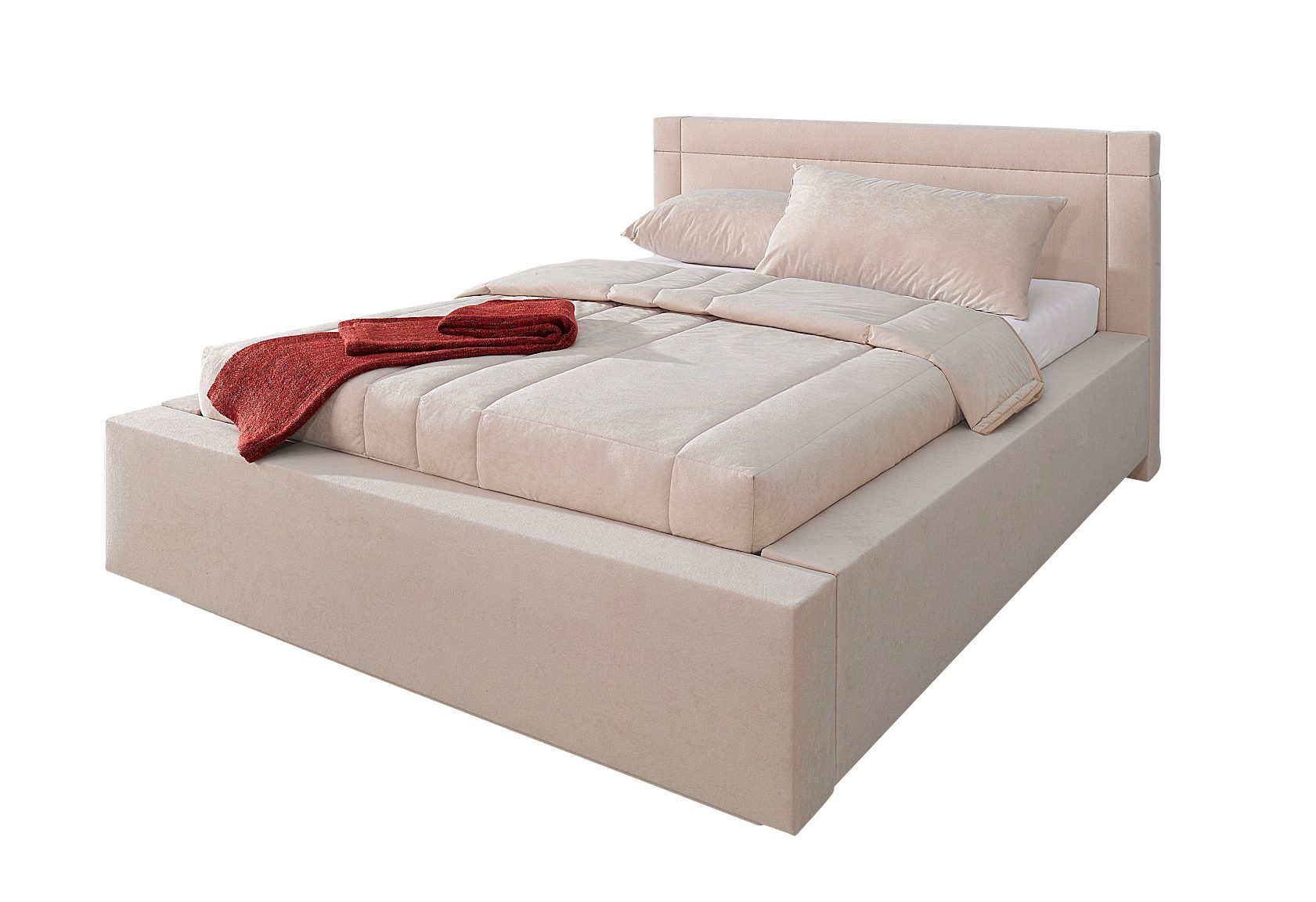 Westfalia Polsterbetten Sprei spreien maat 170x220 cm beige