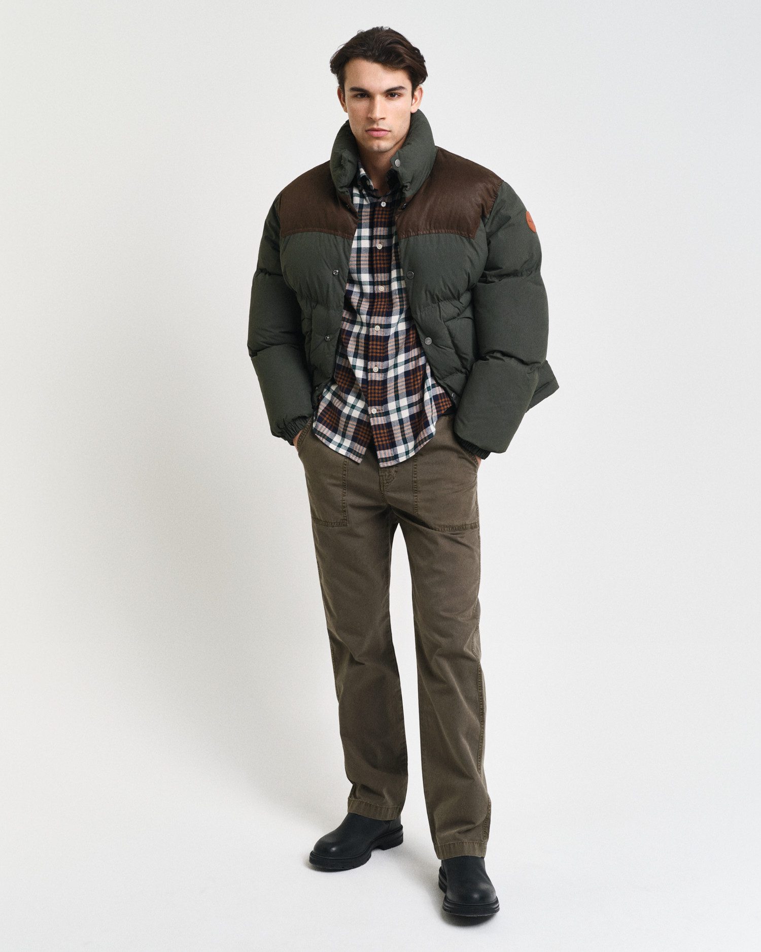 Gant Overhemd met lange mouwen REG FLANNEL PLAID SHIRT