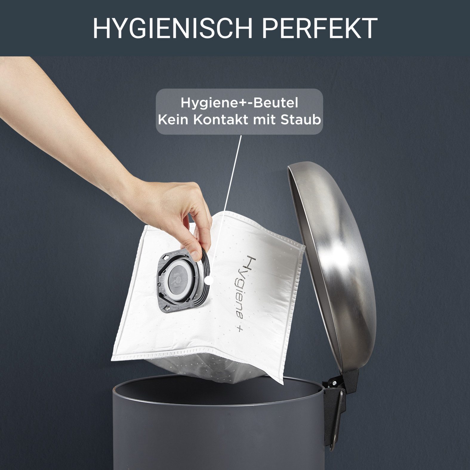 Rowenta Stofzuiger RO3957 99,98% filtratie, hygiene+ zakwisselsysteem, ro3957