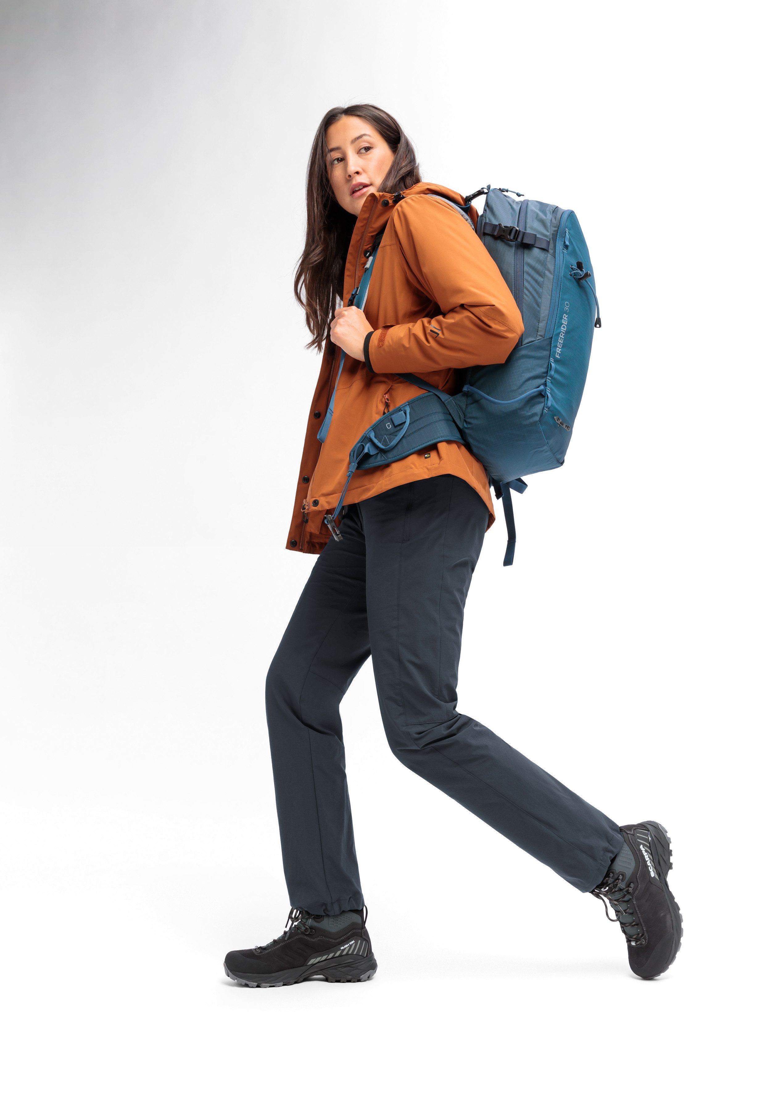 Maier Sports Outdoorbroek Lulaka Winter Dames winter wandelbroek, functionele broek met netvoering