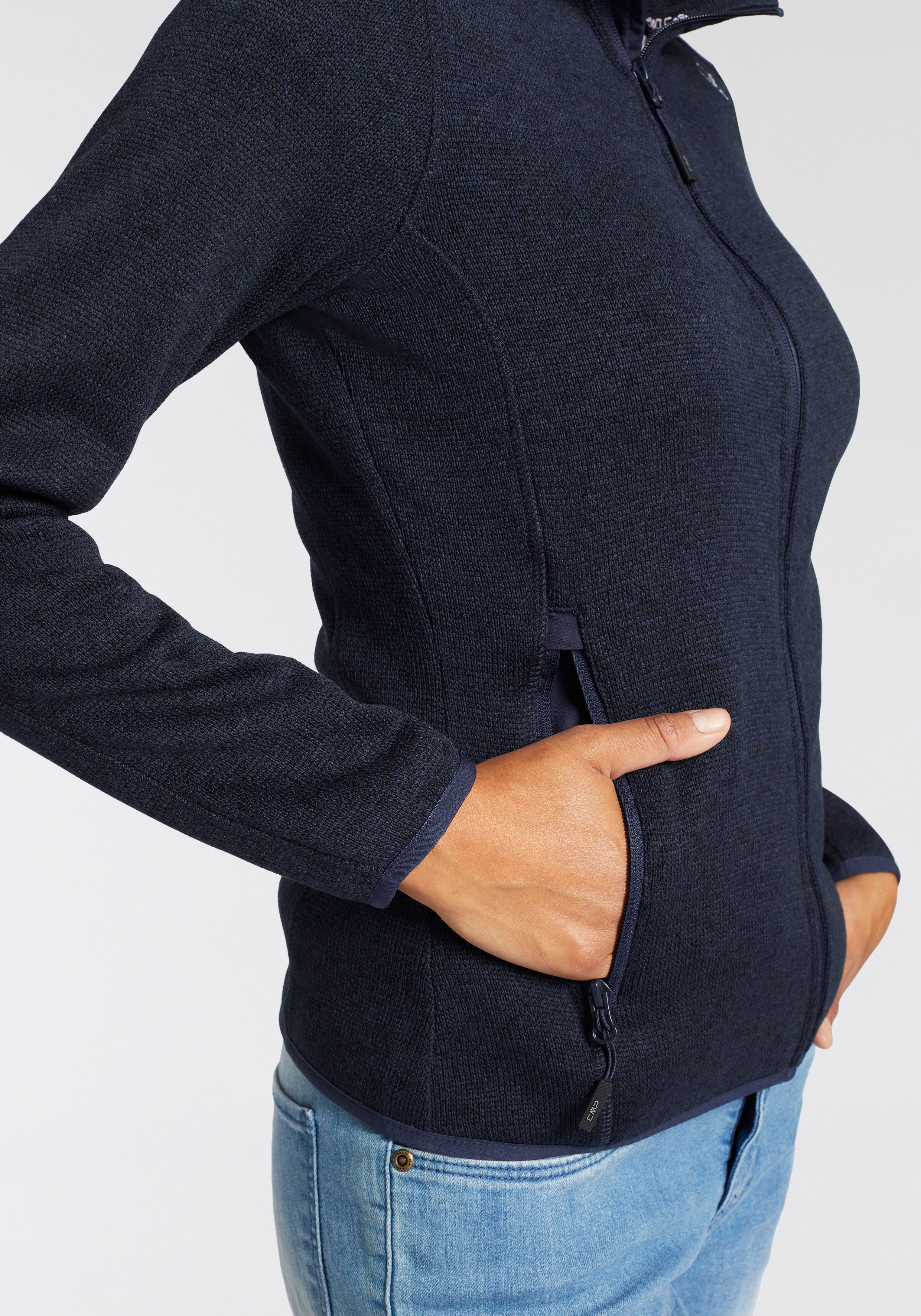 CMP Gebreid fleecejack Warmte-isolerend & Sneldrogend & Ademend (1 stuk)