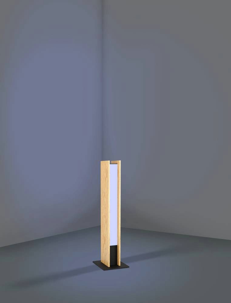 EGLO Tafellamp ANCHORENA-Z ZigBee, app en spraakbediening Alexa, RGB, FSC100HB, dimbaar, hout (1 stuk)