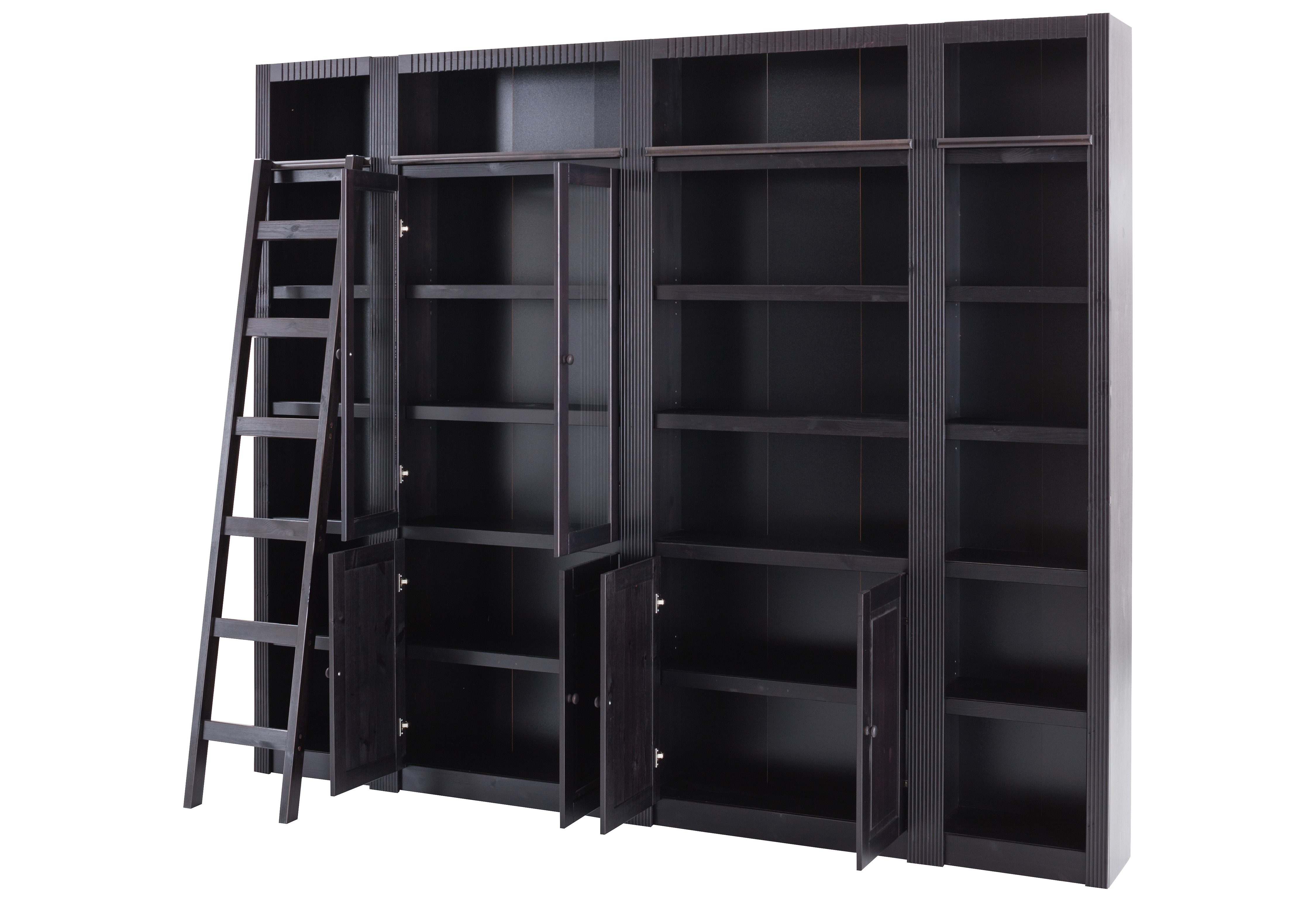 Home affaire Kastenwand Bergen van mooi massief grenenhout, breedte 255 cm (1 stuk)