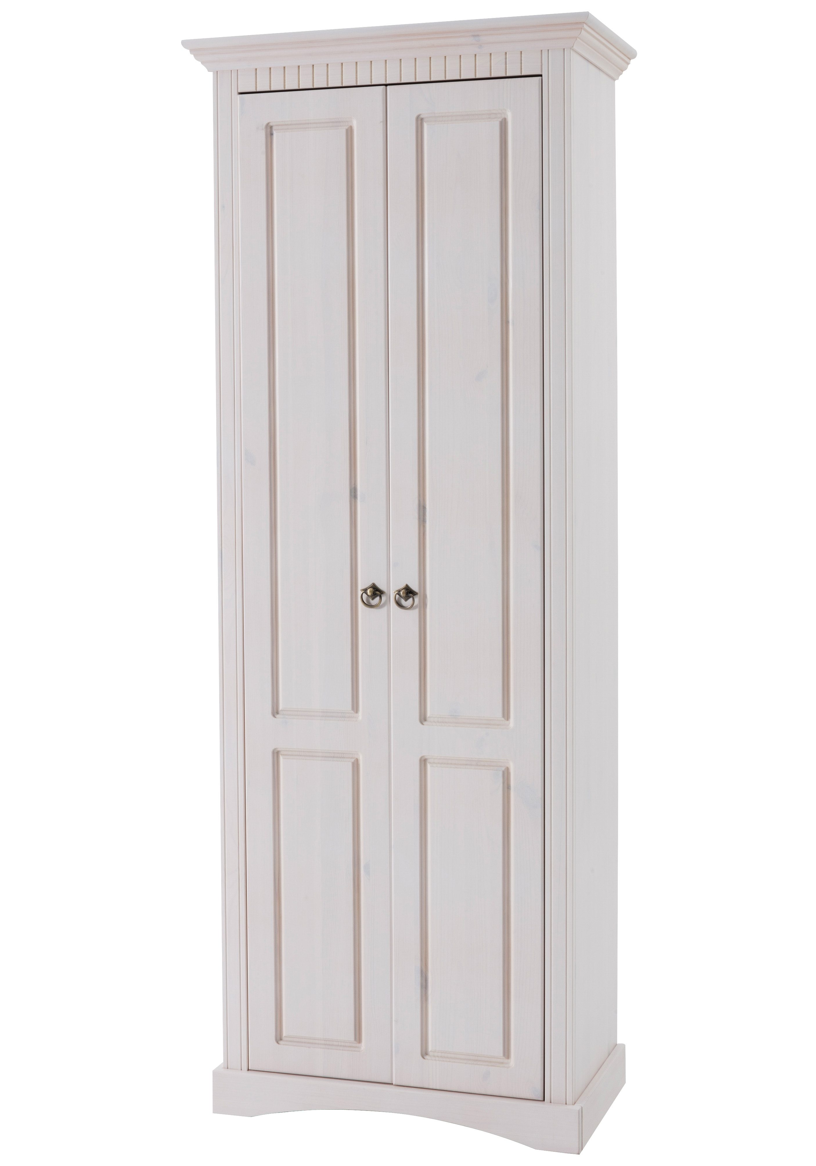 Home affaire Kledingkast Rustiek gemaakt van massief grenen, breedte 71 cm, met cassette-look
