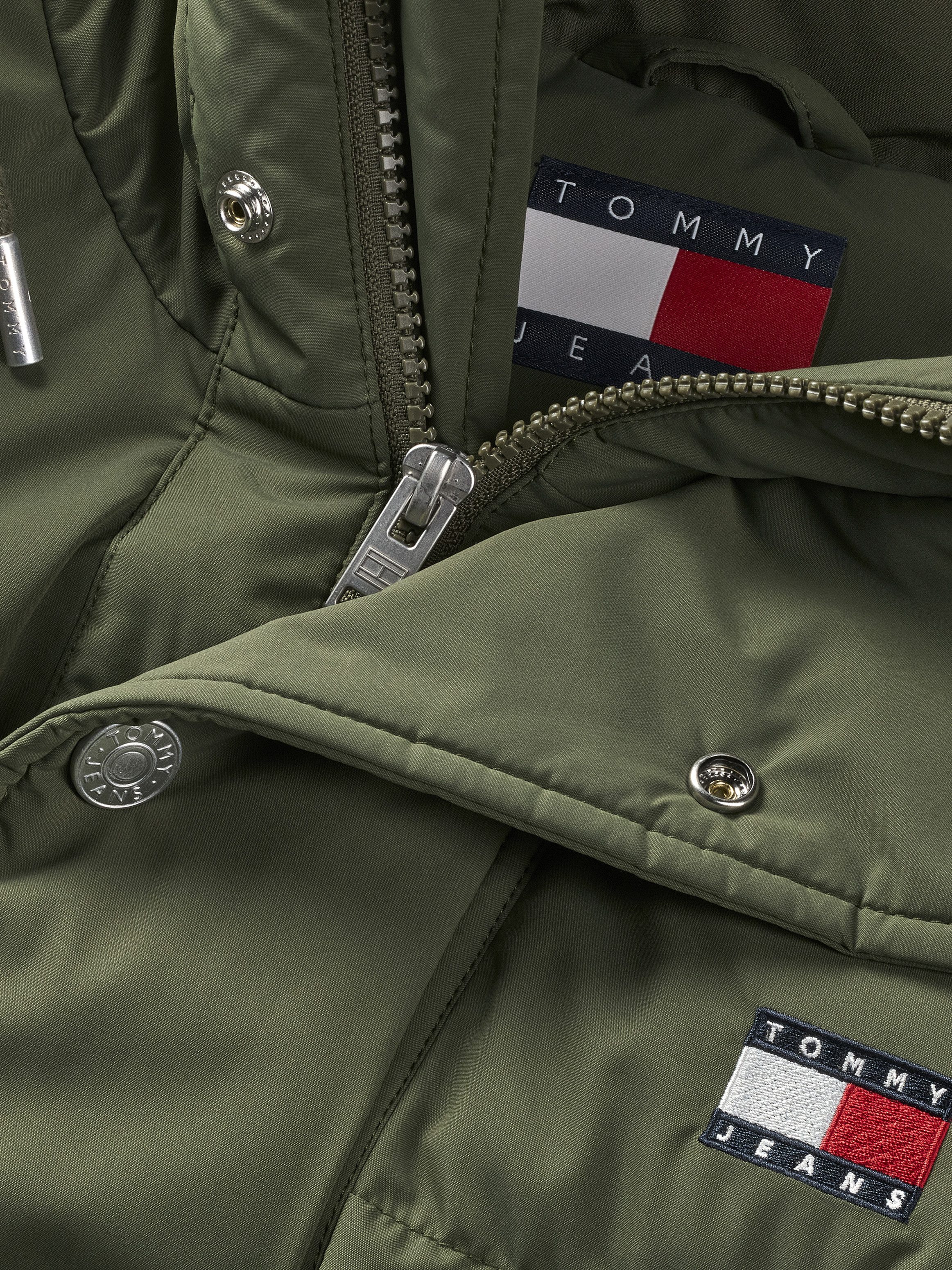 TOMMY JEANS Gewatteerde jas TJM BRANDED PUFFER JACKET EXT