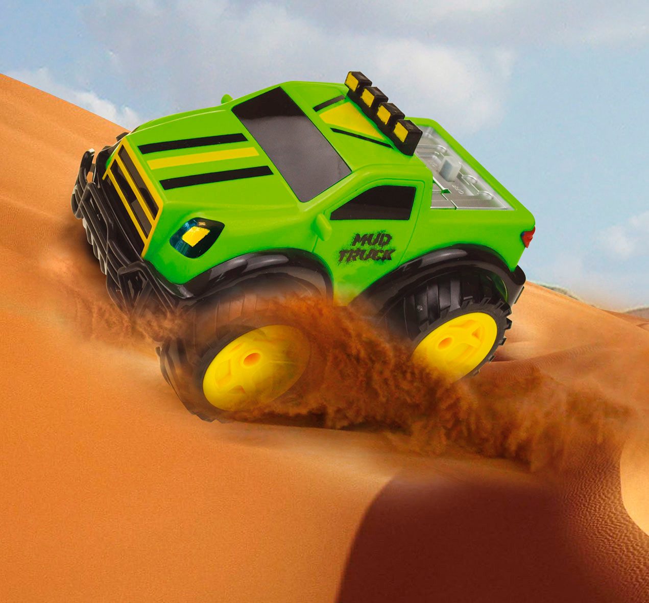 Happy People Radiografisch bestuurbare truck Mud Truck Amfibievoertuig