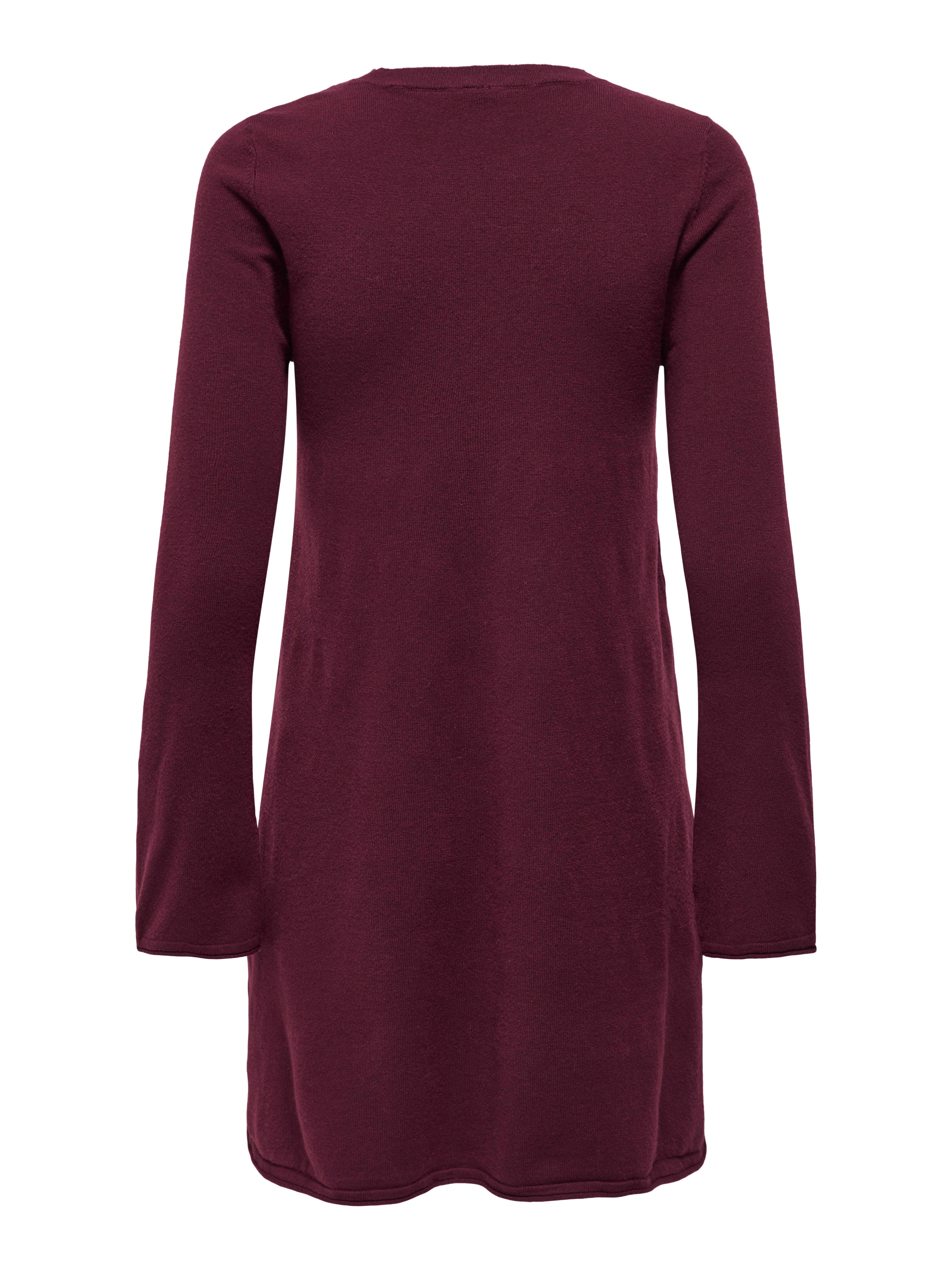 Only Midi-jurk ONLAMALIO LIFE LS ONECK DRESS KNT