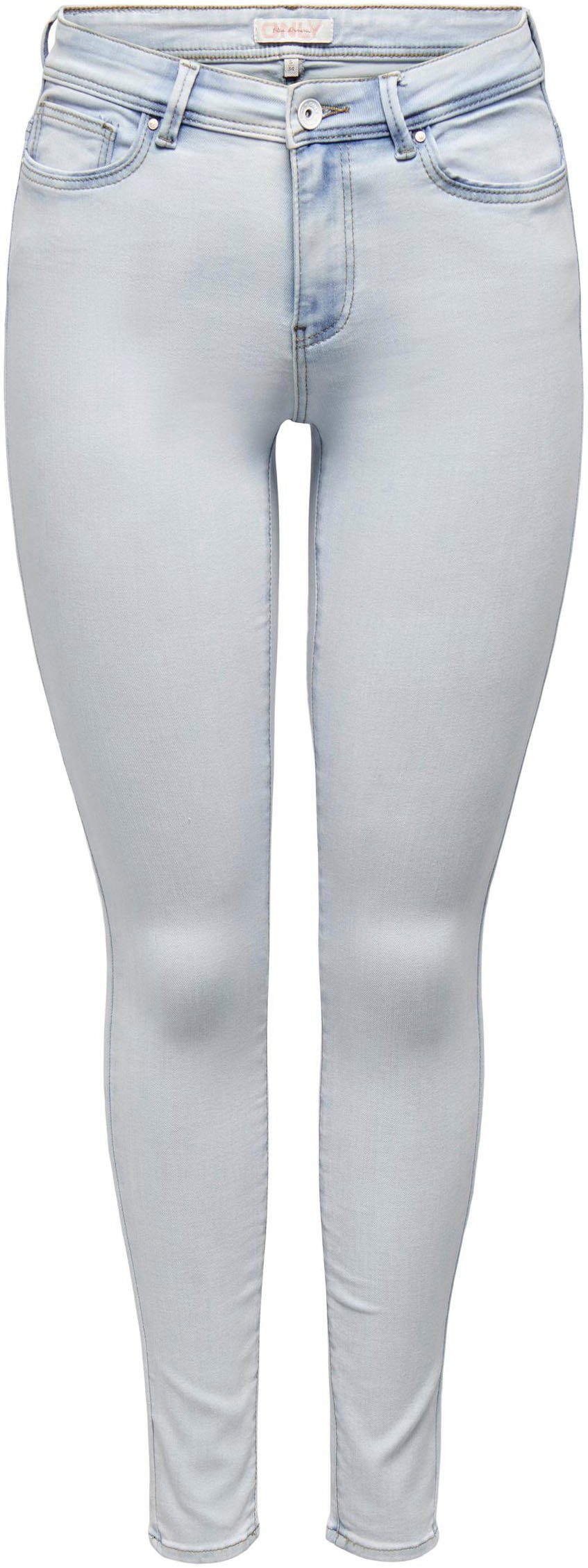 Only Skinny fit jeans ONLWAUW MID SKINNY DEST BJ692