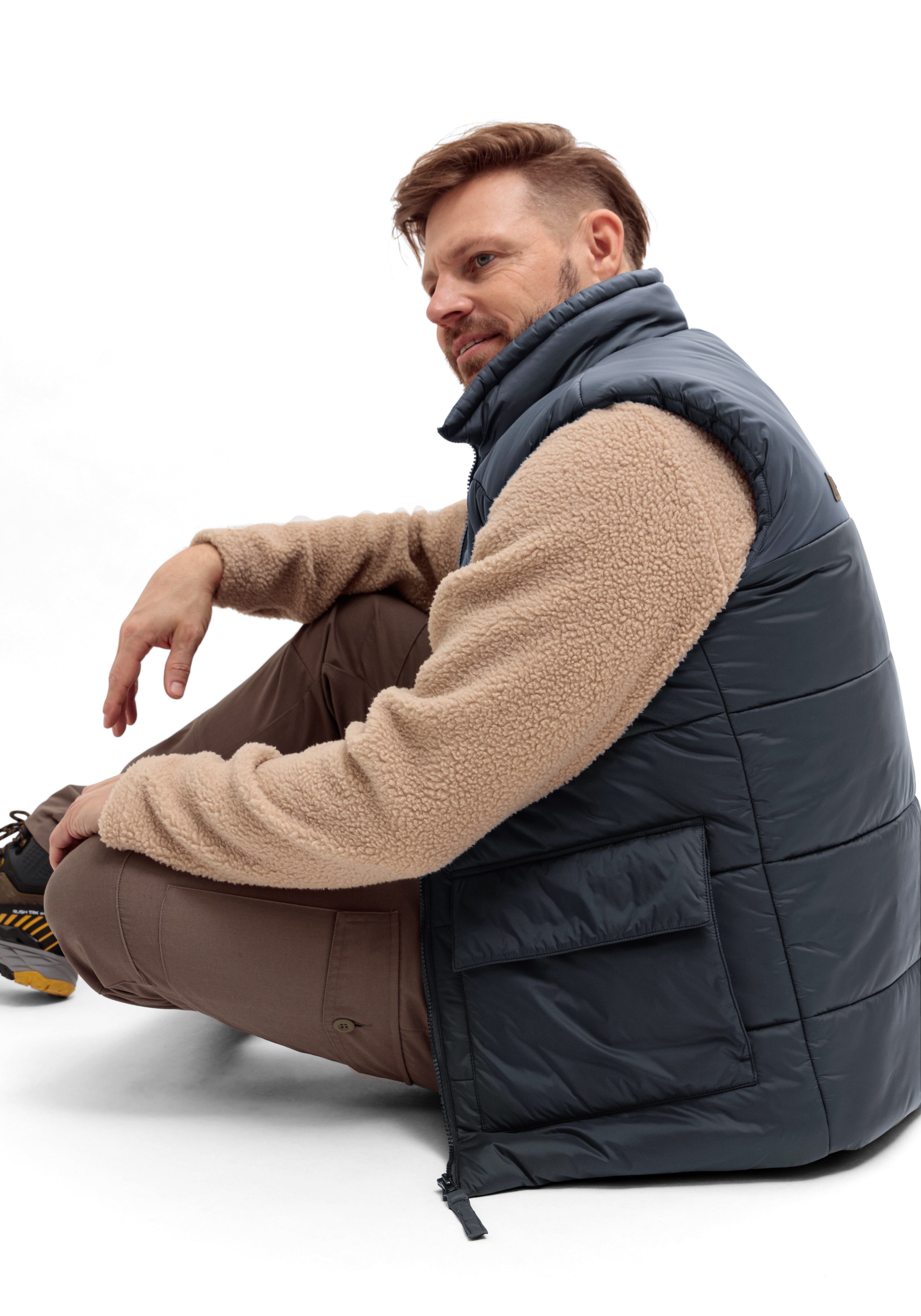 Maier Sports Functionele bodywarmer Heatcore Vest M warm heren vest windafstotend u. ademend