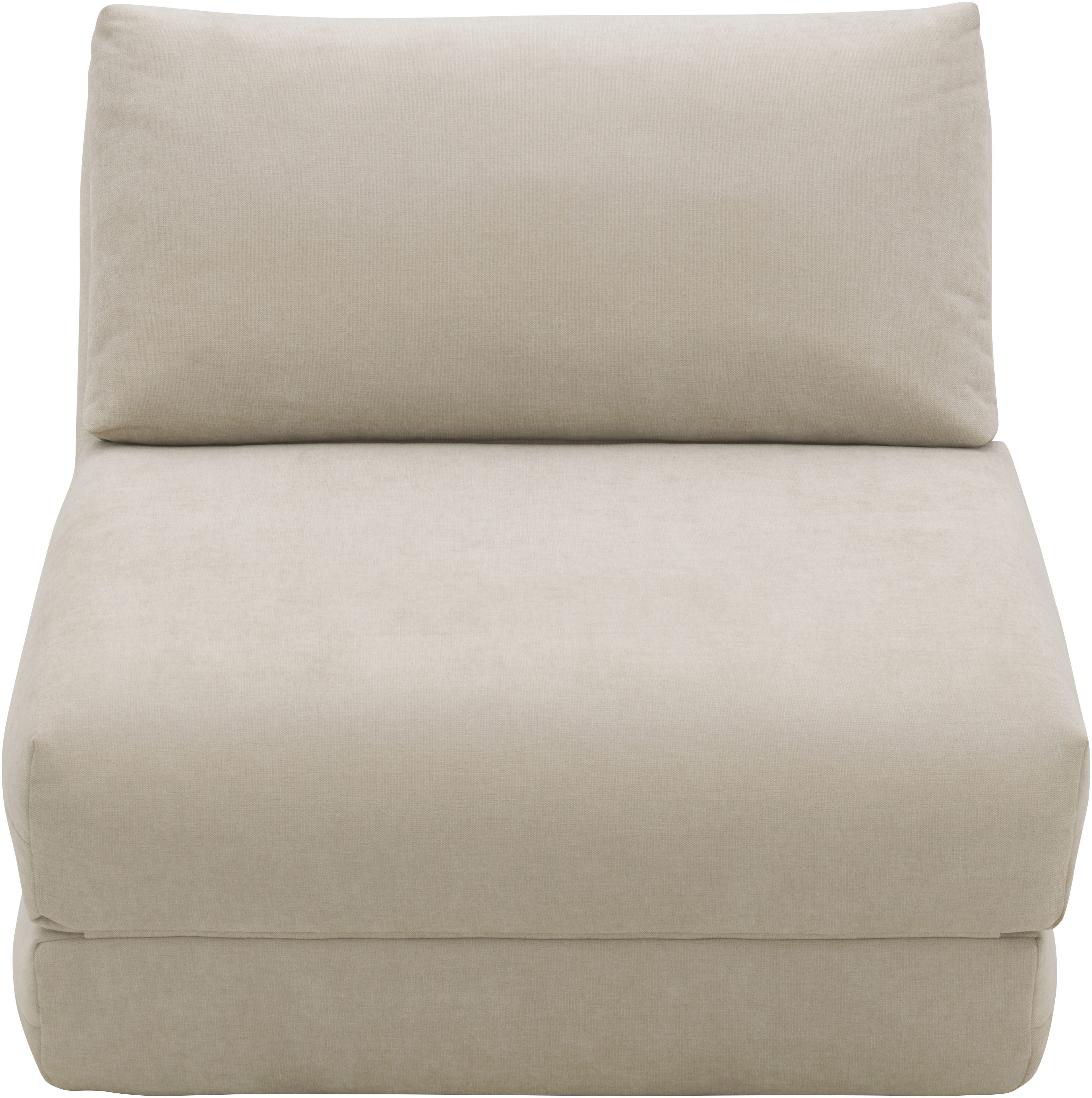 LeGer Home by Lena Gercke Fauteuil Amara Slaapstoel uitklapbaar, bedstoel, met rastering