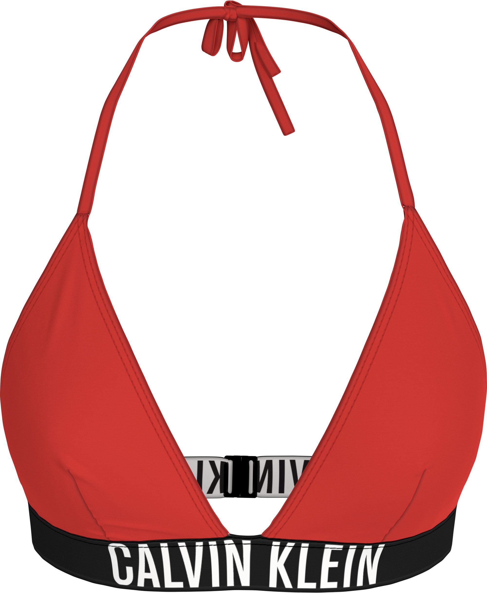 Calvin Klein Swimwear Triangel-bikinitop TRIANGLE-RP met elastische logo-onderband