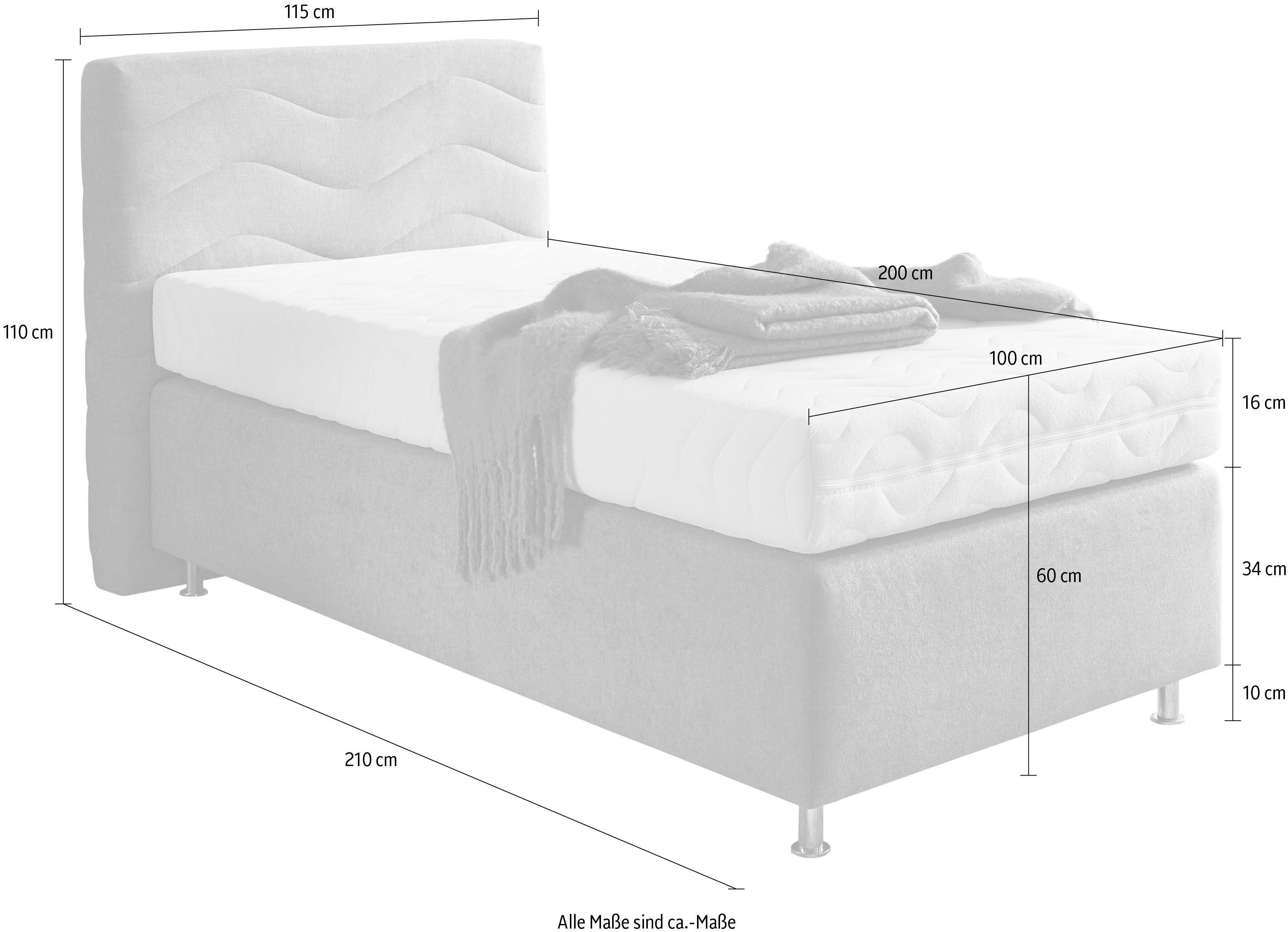 Westfalia Polsterbetten Boxspring Sigma