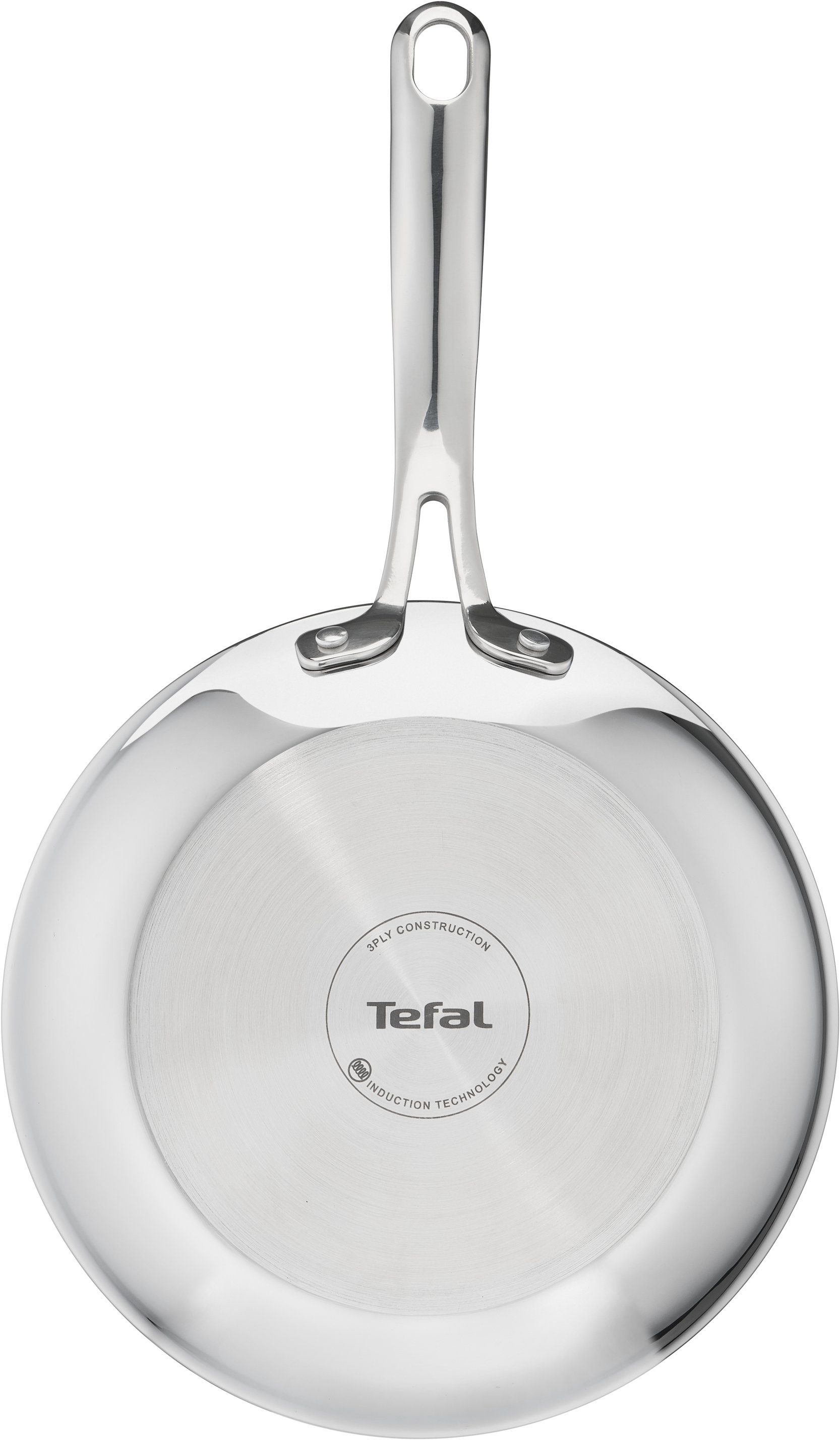Tefal Koekenpan Eternal Mesh Triply 3-laags materiaal, mesh-coating, geschikt voor alle kookplaten, inductie (1-delig)