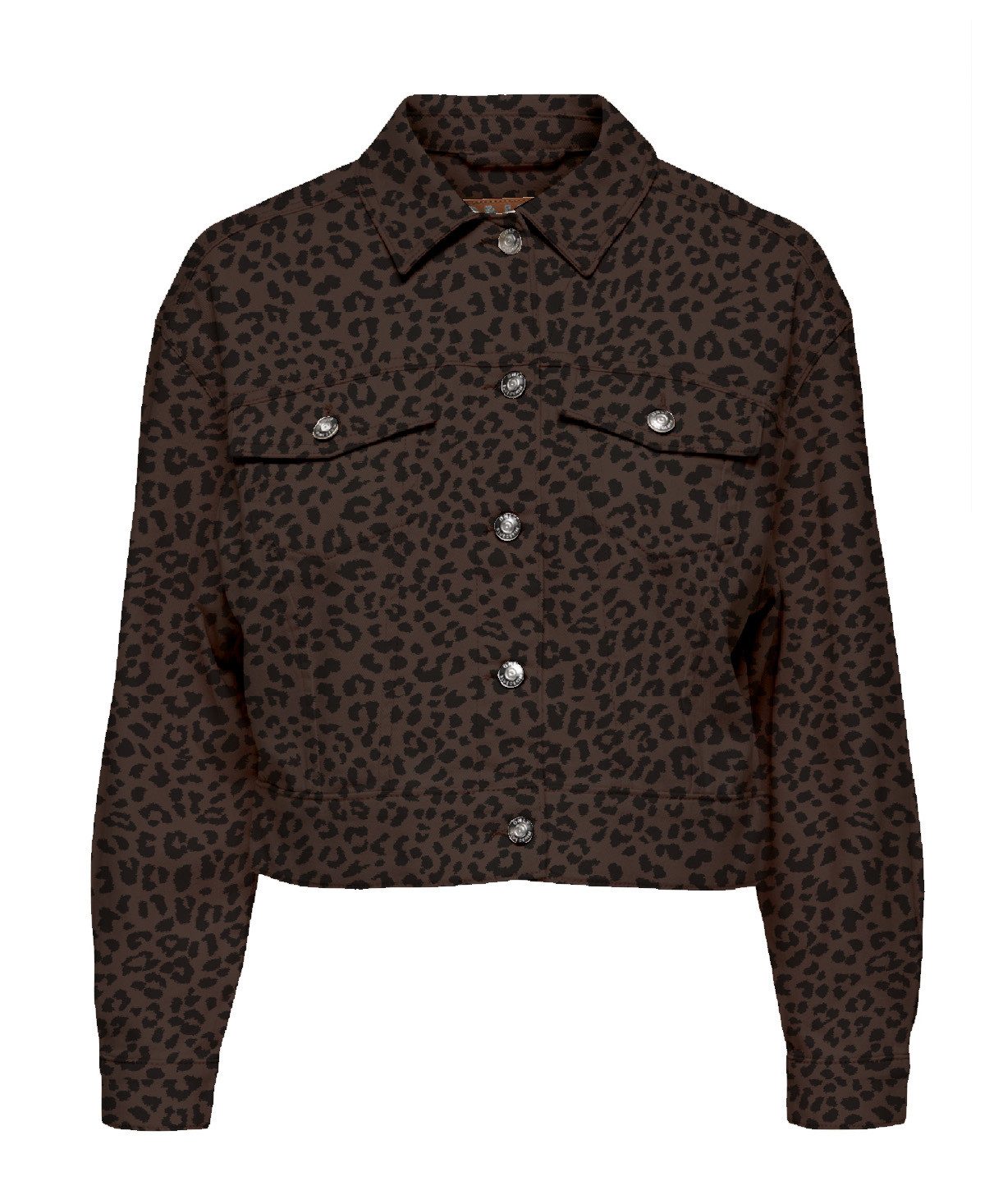 Only Jeansjack ONLANLIE-ANIMAL L/S JACKET CC PNT
