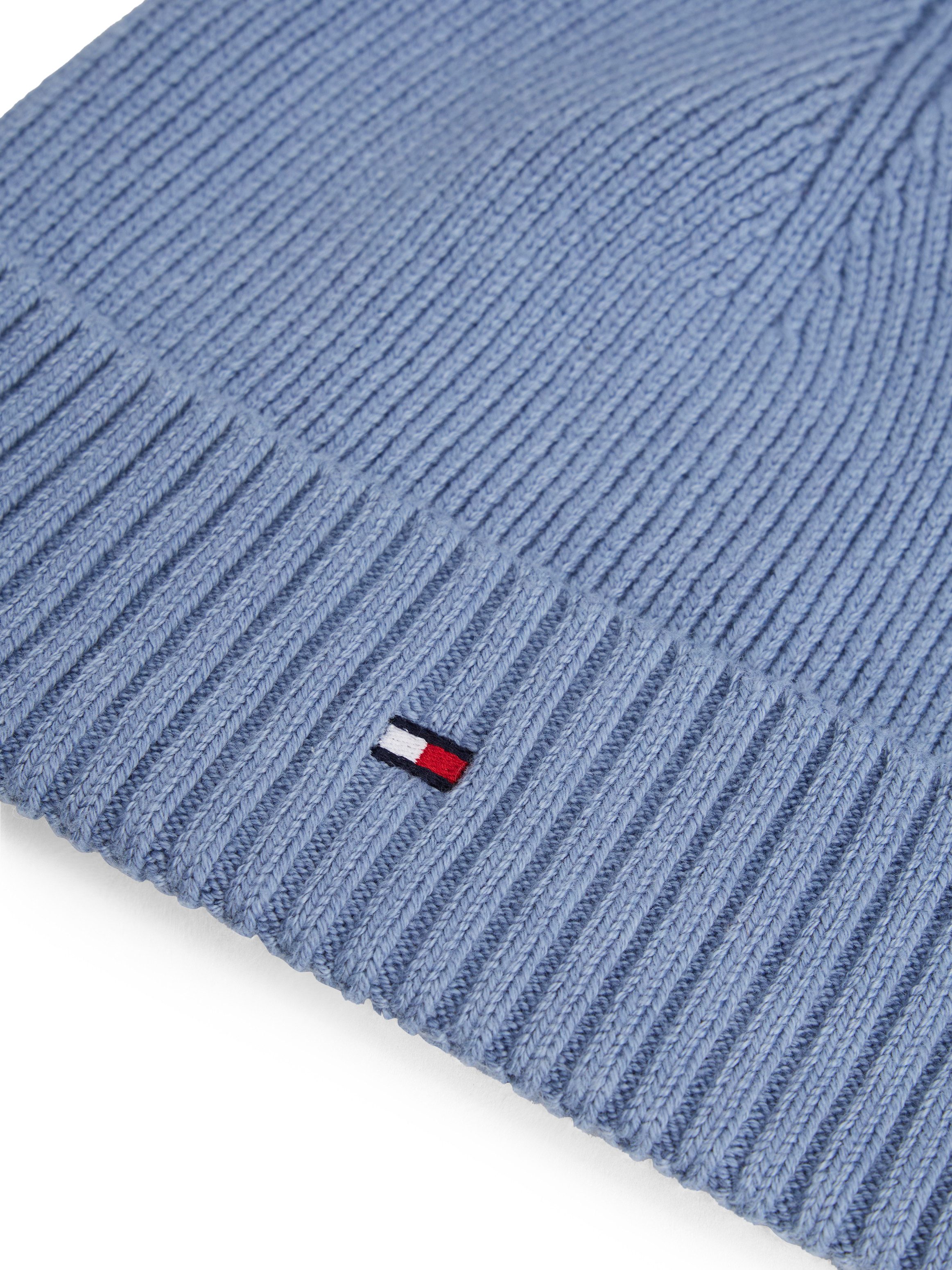 Tommy Hilfiger Gebreide muts TH FLAG PIMA COTTON BEANIE