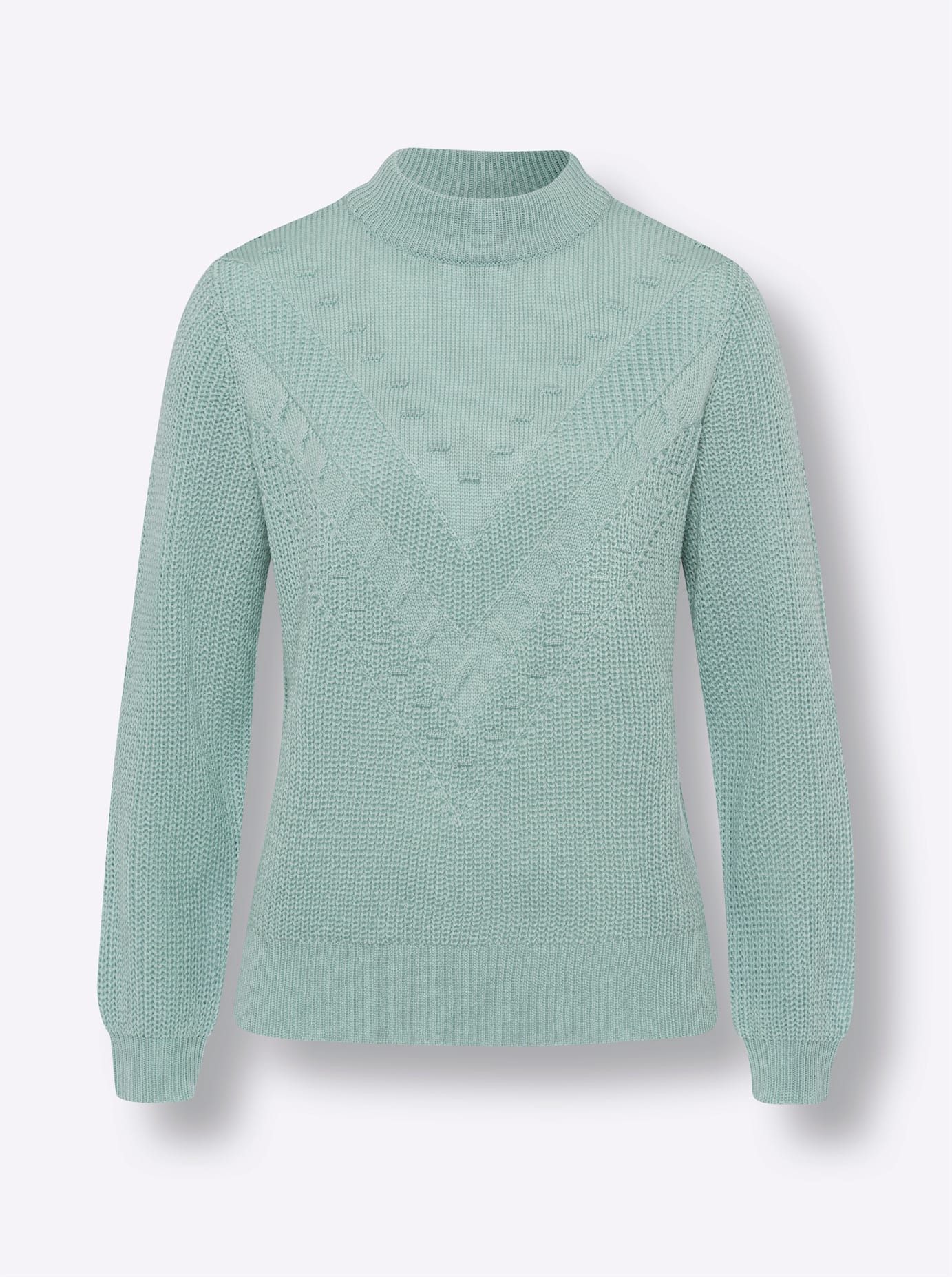 Classic Basics Trui met staande kraag Trui met lange mouwen