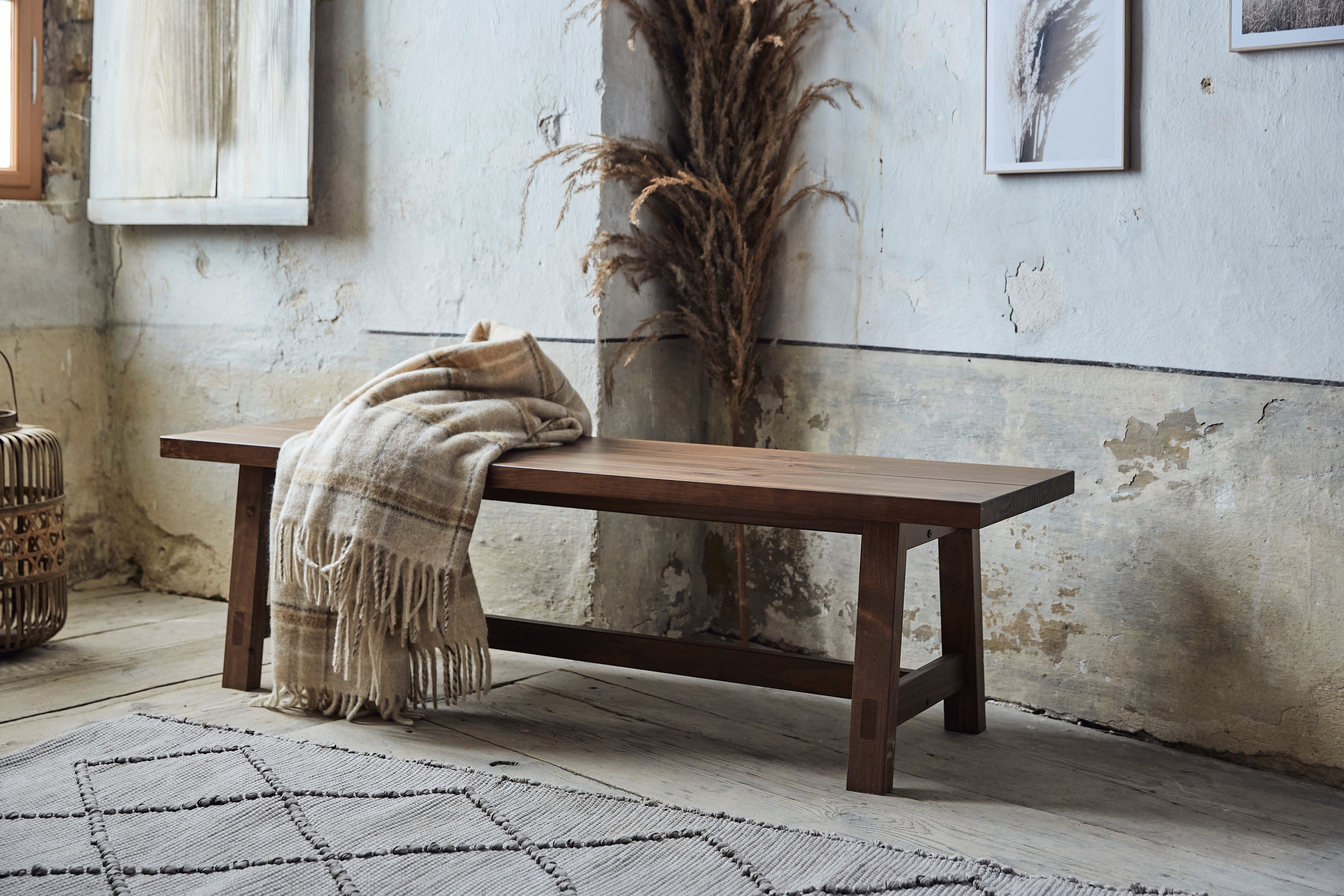 LeGer Home by Lena Gercke Plaid Sinja met franje, knuffeldeken