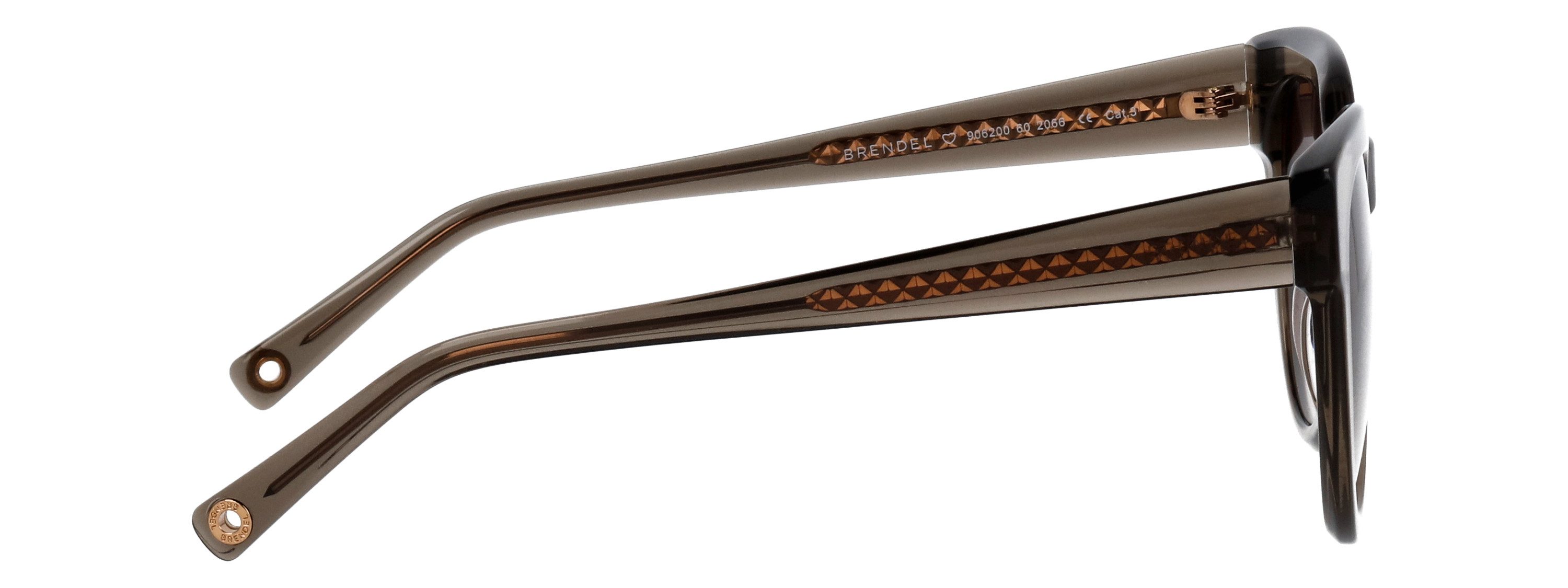 BRENDEL eyewear Zonnebril 906200 Vorm Panto, hoogwaardige glazen, adc uv 400