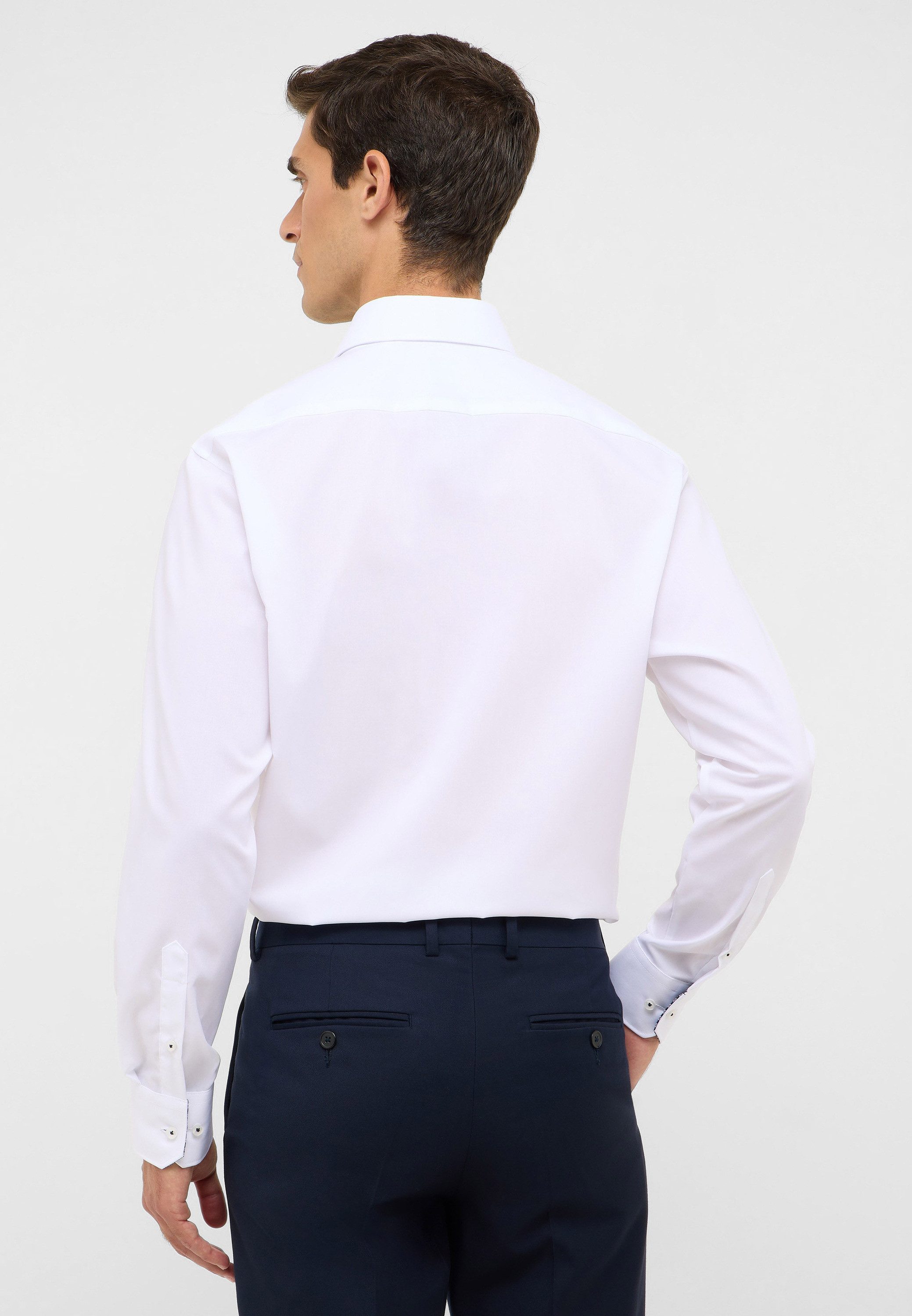 Eterna Overhemd met lange mouwen MODERN FIT NON IRON (strijkvrij)