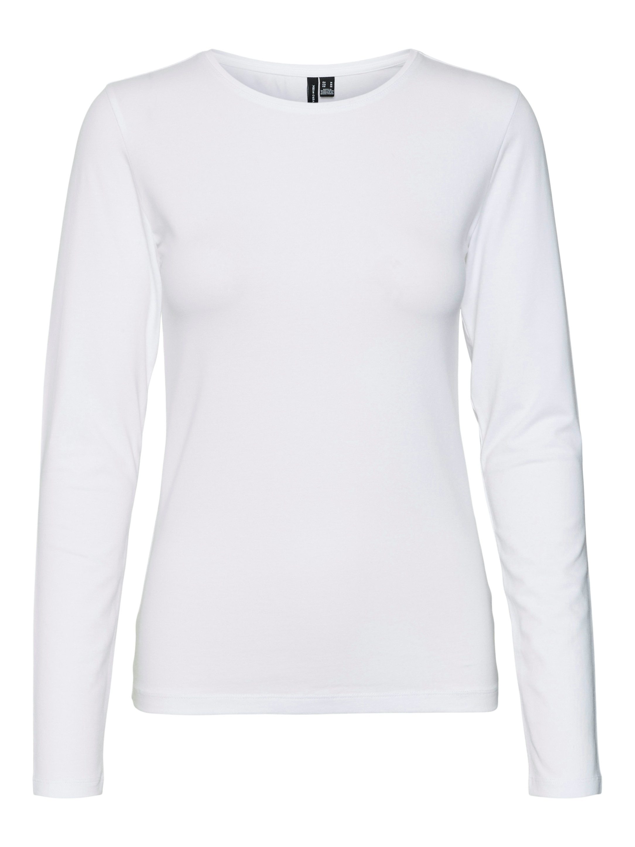 Vero Moda Shirt met lange mouwen VMLULU LS O-NECK TOP JRS GA NOOS