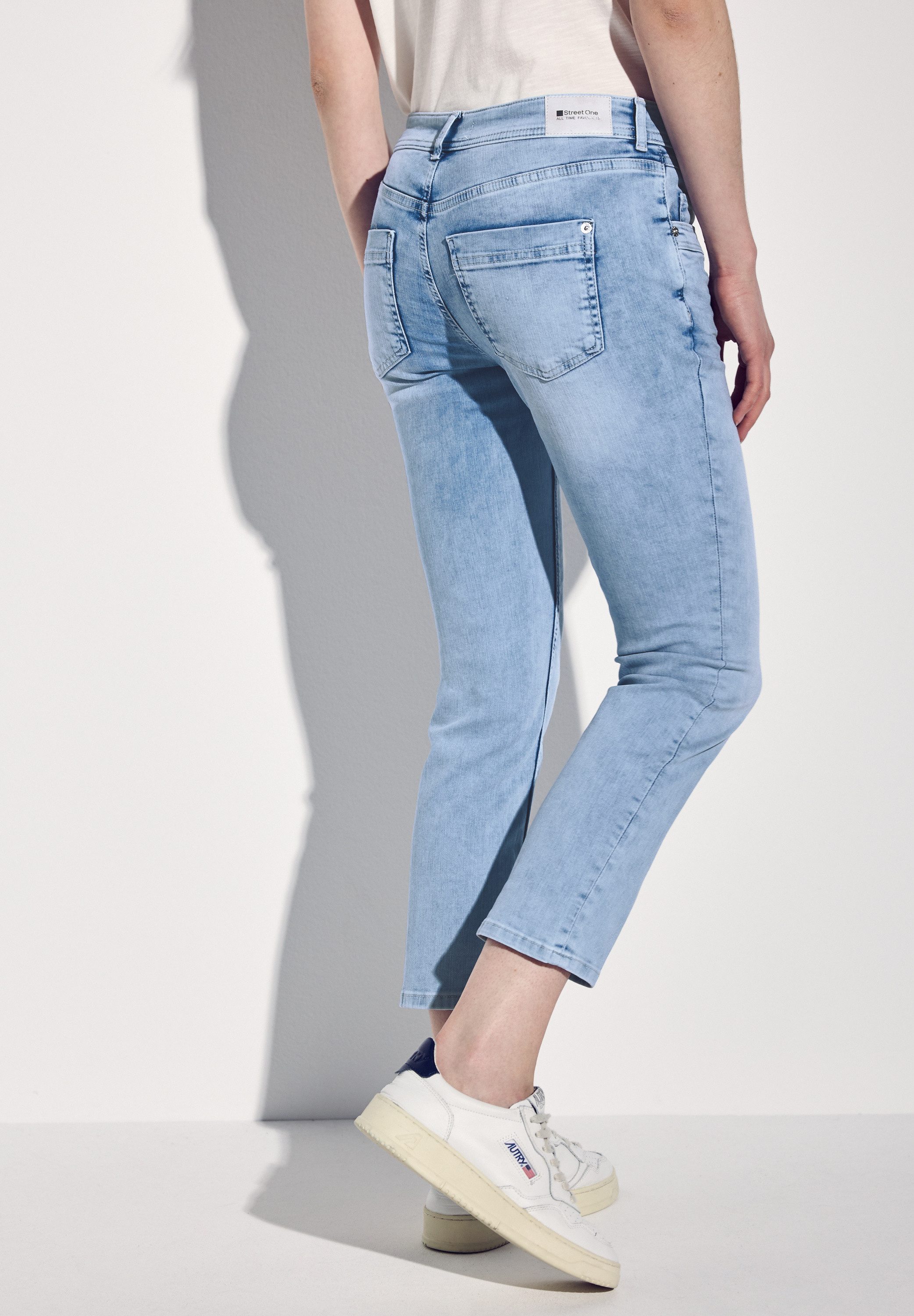 STREET ONE 7/8 jeans Style Jane in five-pocketsstijl