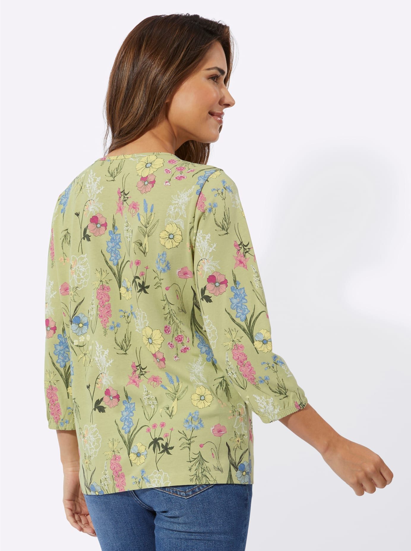 Classic Basics Shirt met 3/4 mouwen Shirt met 3/4-mouwen (1-delig)