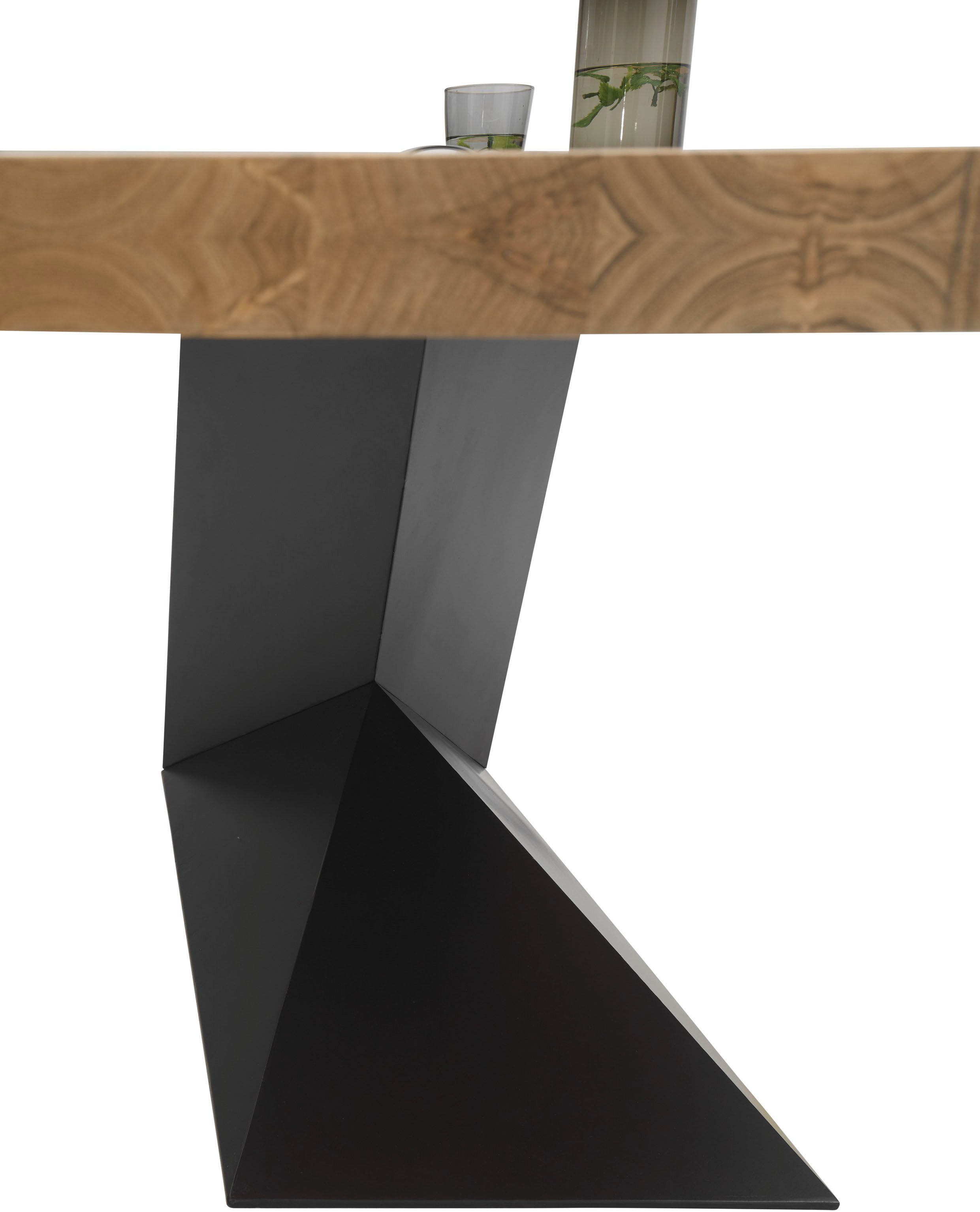 Stolkom Eettafel Alan eettafel massief hout, keuze uit 240 of 200 cm breed Massief acacia, oppervlaktebelasting van de tafel ca. 90 kg