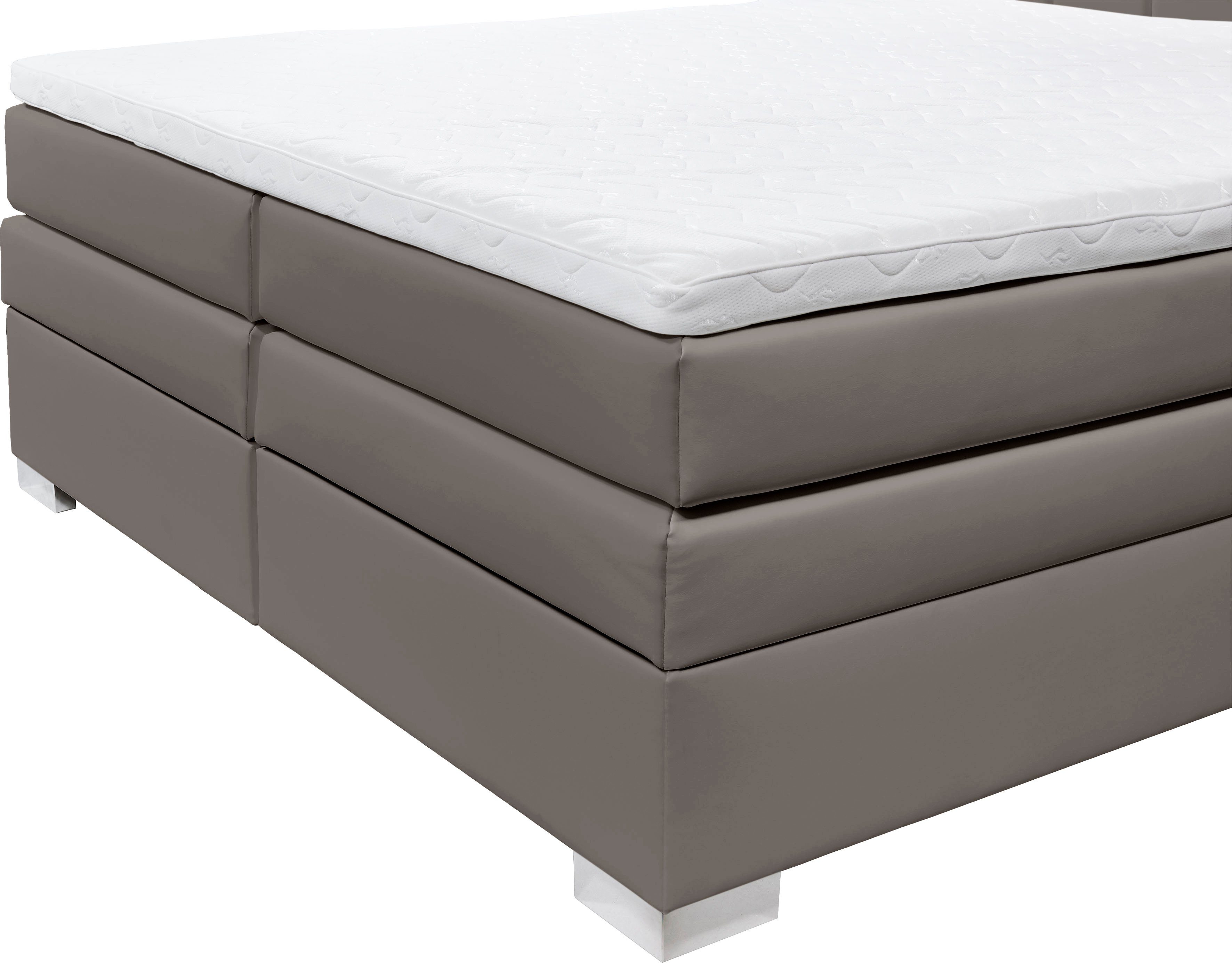 INOSIGN Boxspring Airdrie inclusief bedkist en topper